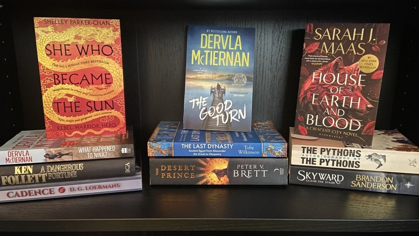 It keeps growing!

Just when I thought I had it under control, my 'To Be Read' pile seems to keep getting larger. There are some great books in there; a mixture of old and new, fiction &amp; non-fiction.

Once I'm done with 'Blood of the Eagle', by @