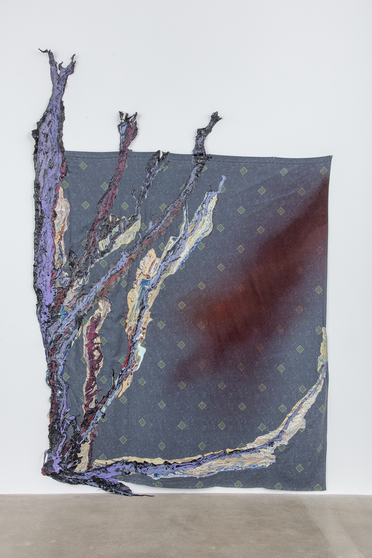red dust between (2017), Rodney McMillian 16 March 2017