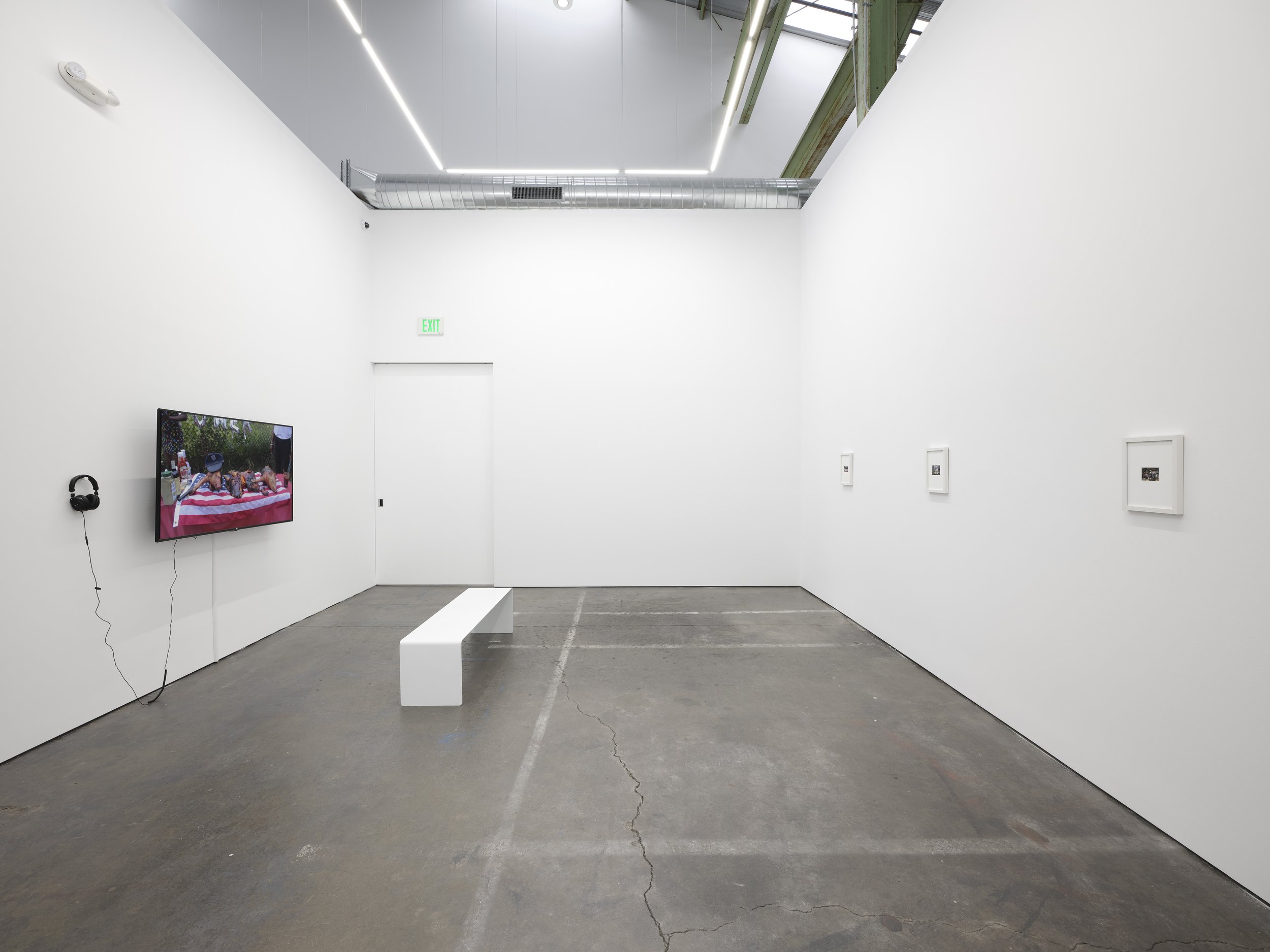 A Crack Beneath the Weight of It All (Installation View), 2023