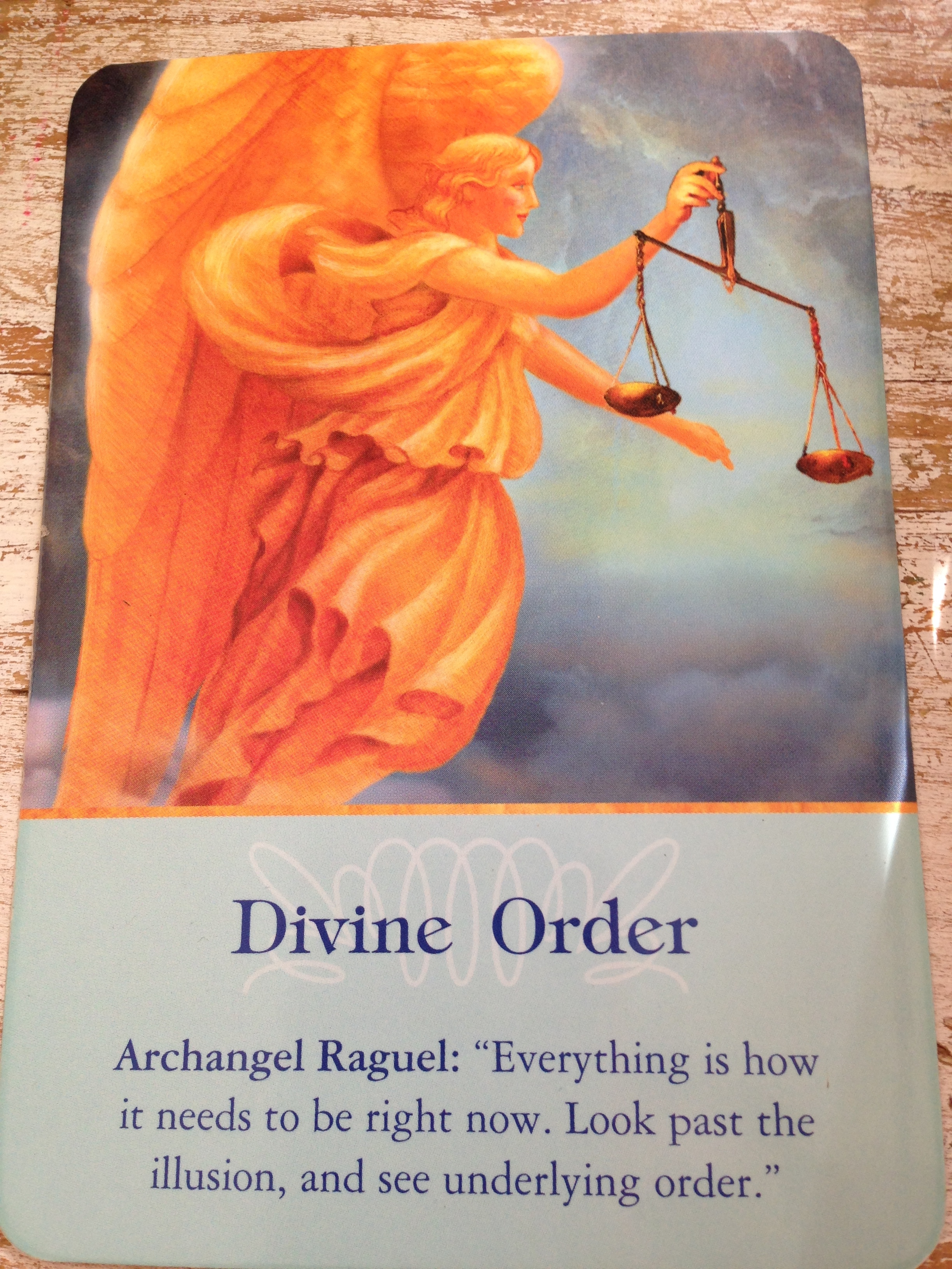 Archangel Oracle Cards by Doreen Virtue.