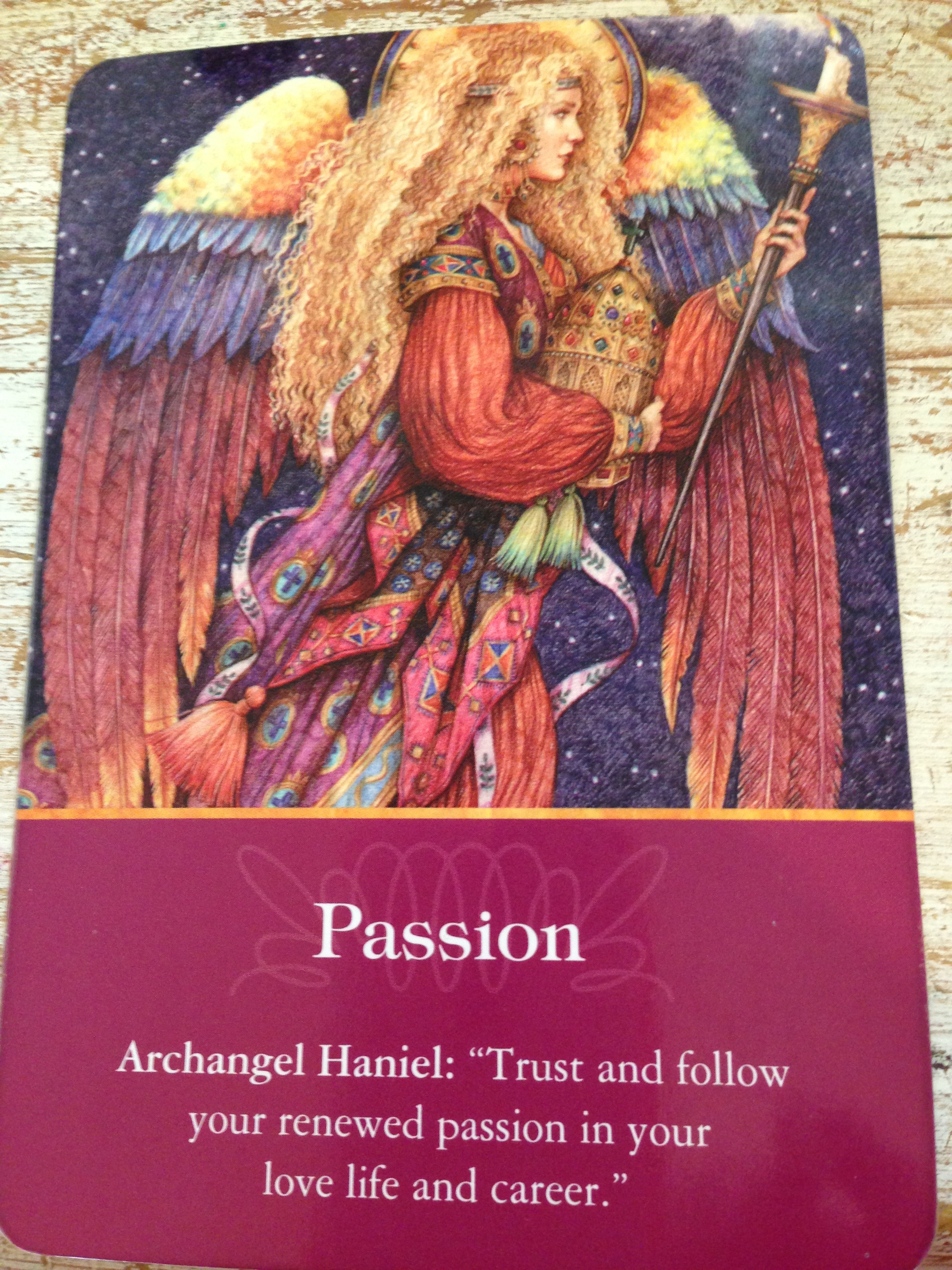 Image from Doreen Virtue Archangel Oracle Cards