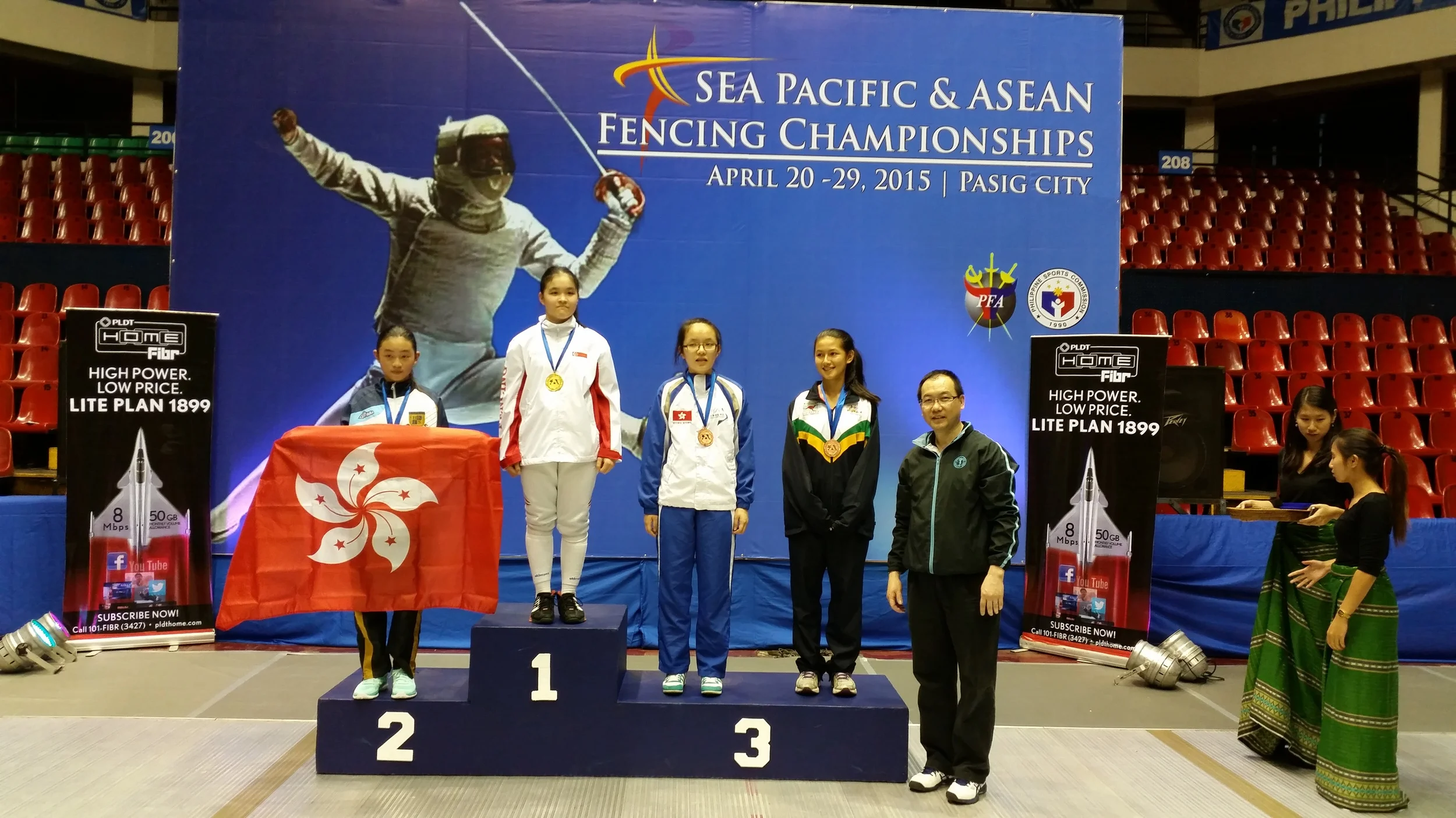 Gold in SEA Pacific and ASEAN Championships 2015 in Philippines