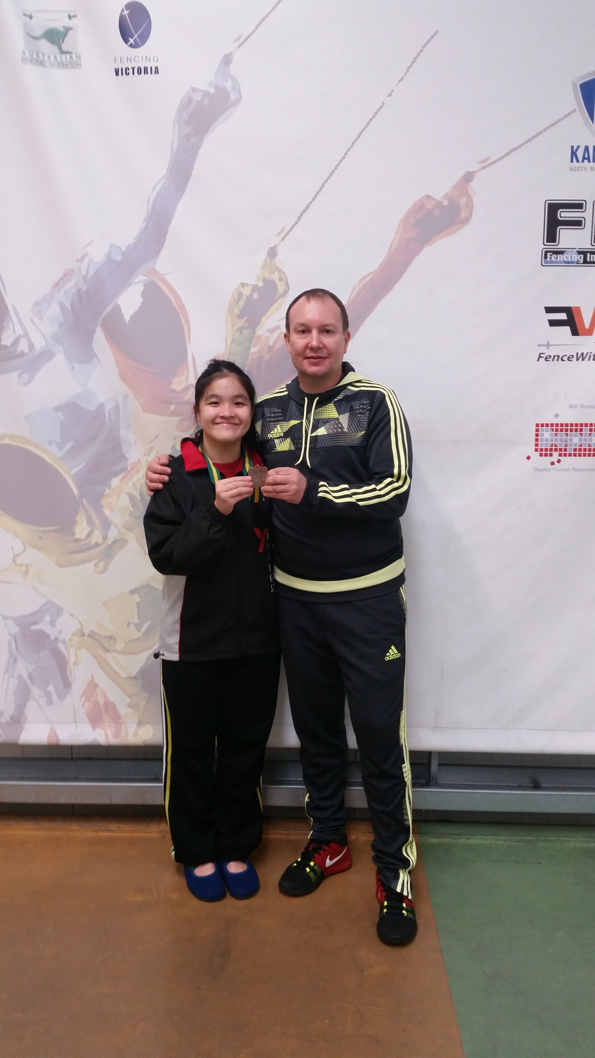 Bronze in Australian Junior Fencing Championship 2015