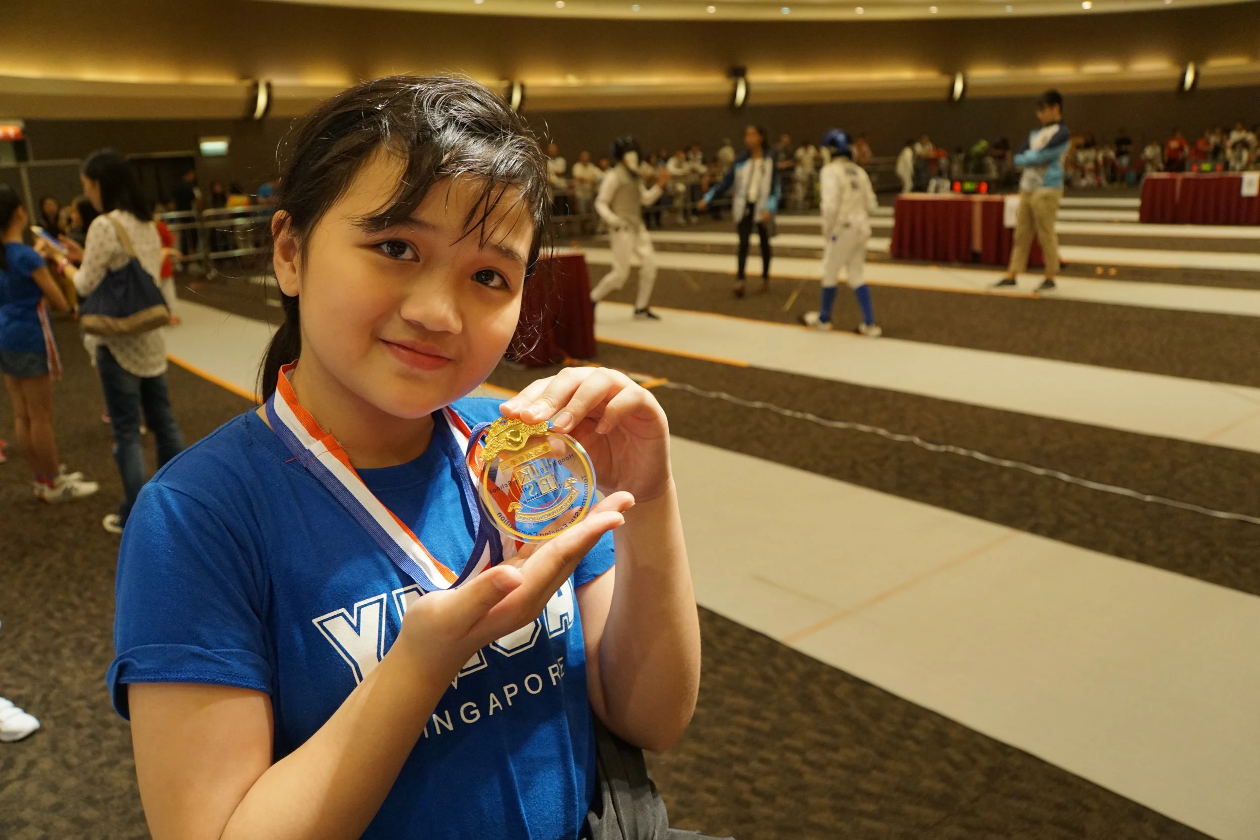 Gold in Asian Fencing Competitions 2016