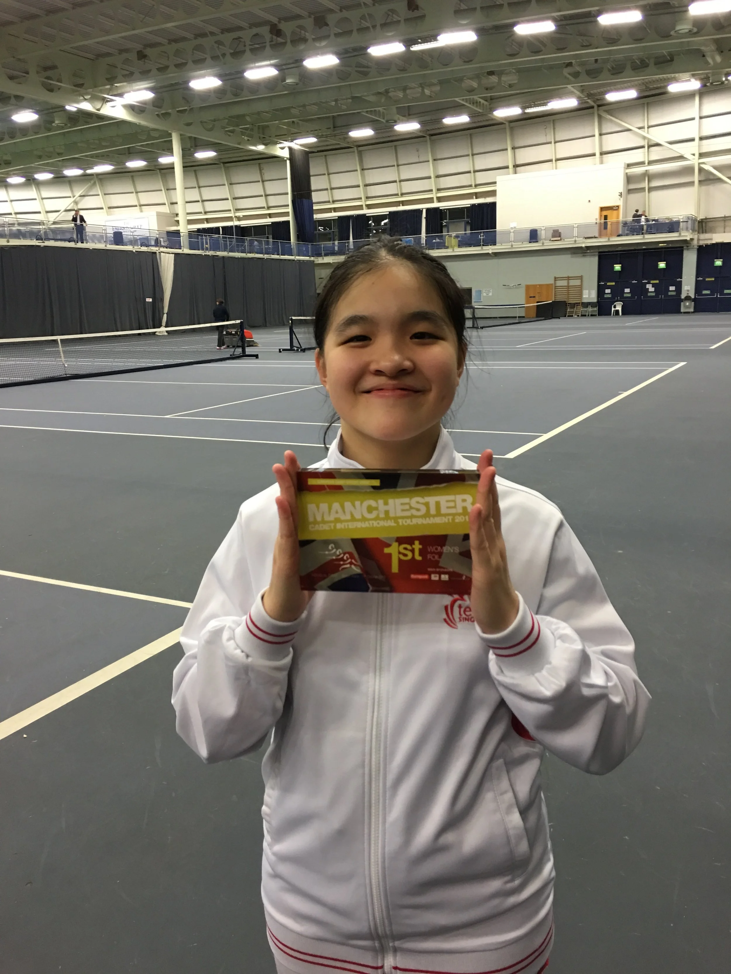 Gold in Manchester European Cadet Circuit International Tournament 2016