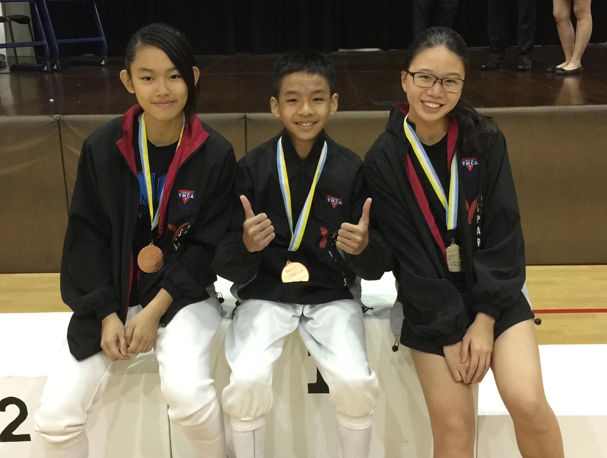 Silver and Bronze in Penang POWIIS Fencing Championships 2016