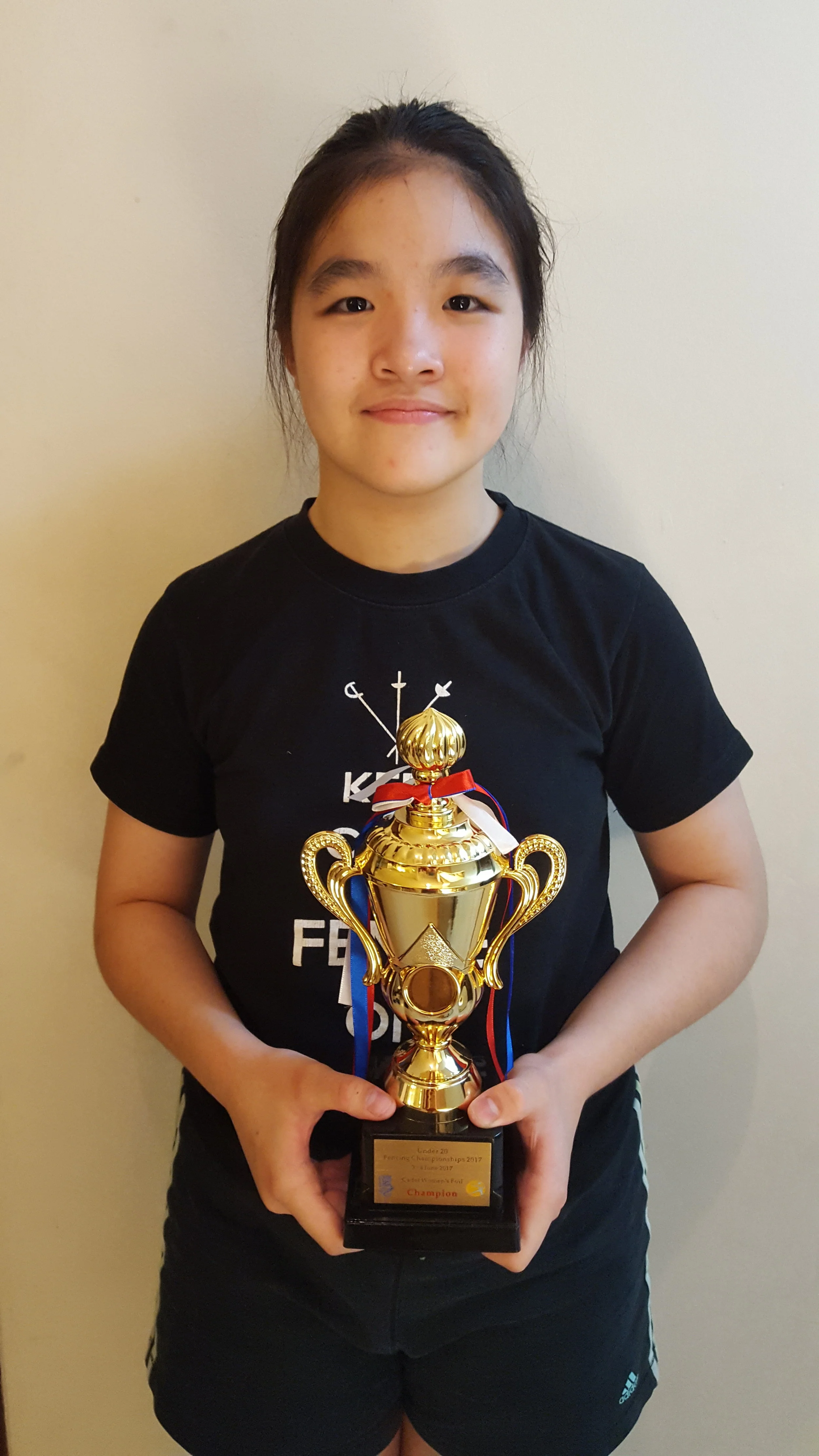 Gold in U20 Hong Kong Open Fencing Championships 2017