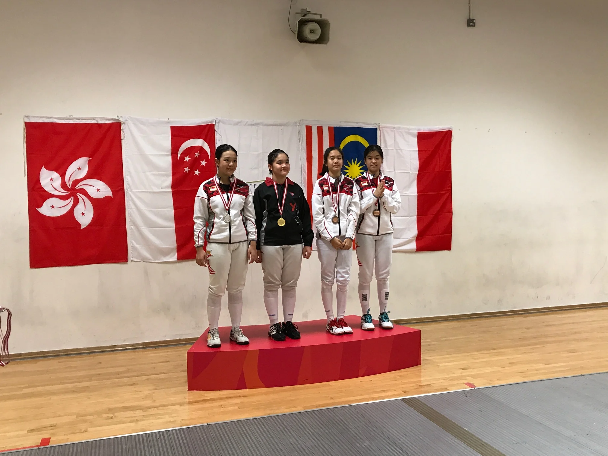 Gold in 2nd Singapore Cadet Fencing Championships 2017