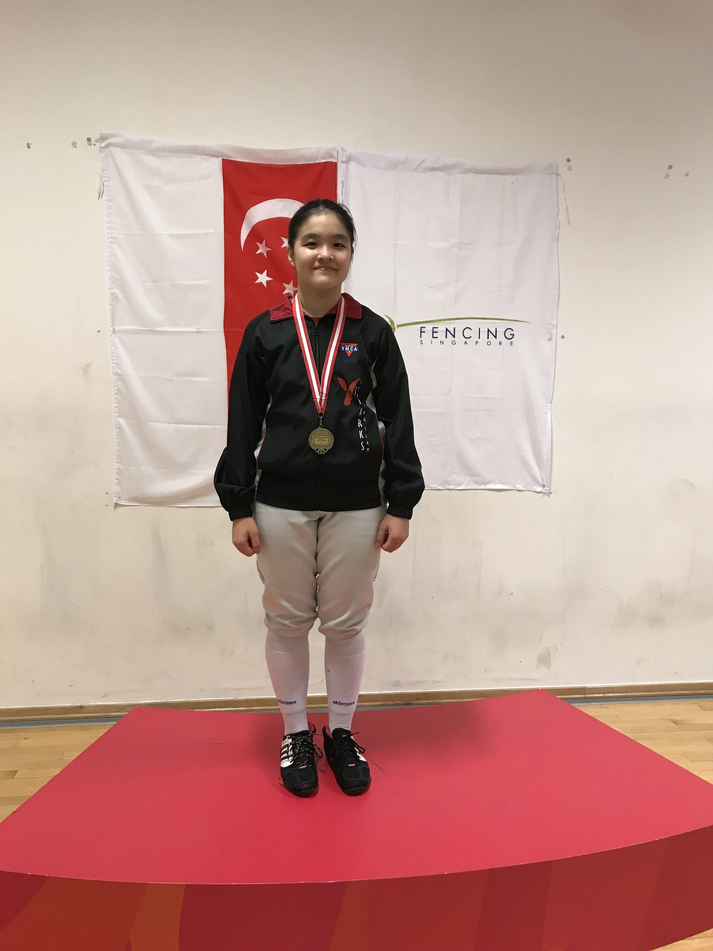 Gold in 3rd Singapore Senior Fencing Championships 2017