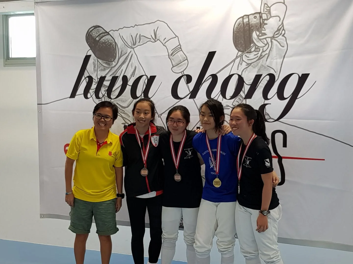 Gold in Hwa Chong Invites 2018