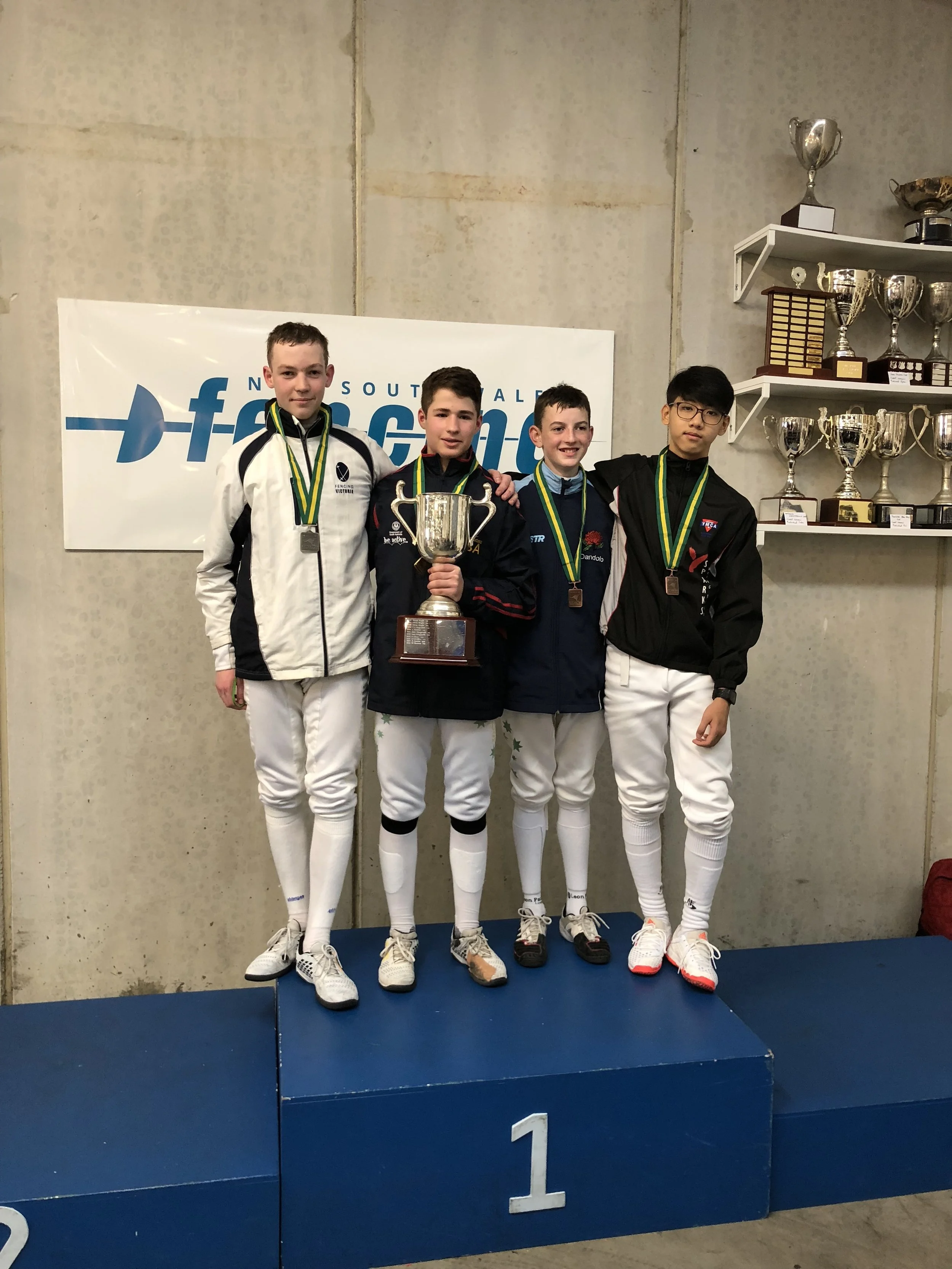 Bronze in Australian Under 15 & Cadet Fencing Championships 2018