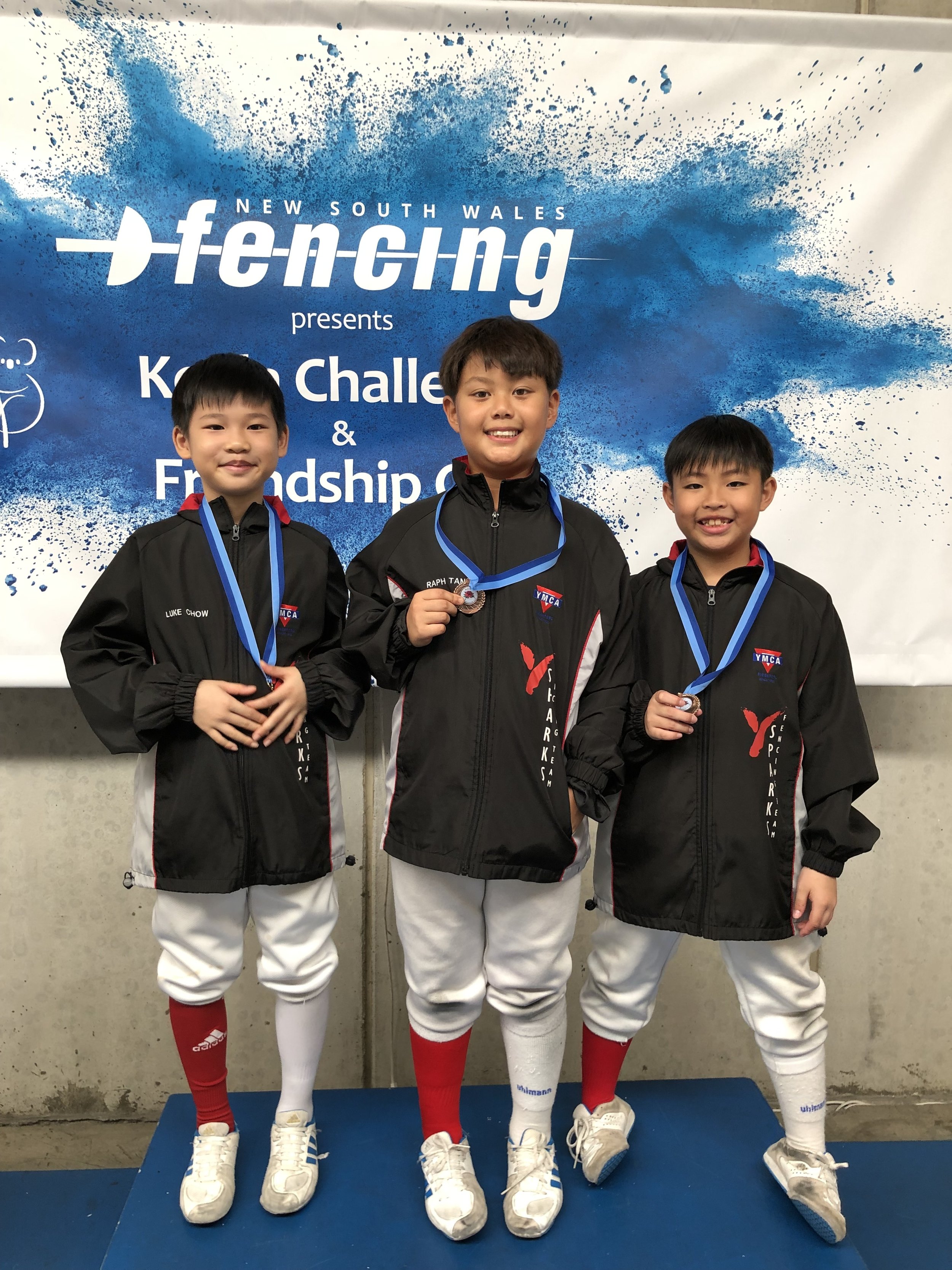 Gold, Silver and Bronze in 2018 Koala Mini Challenge