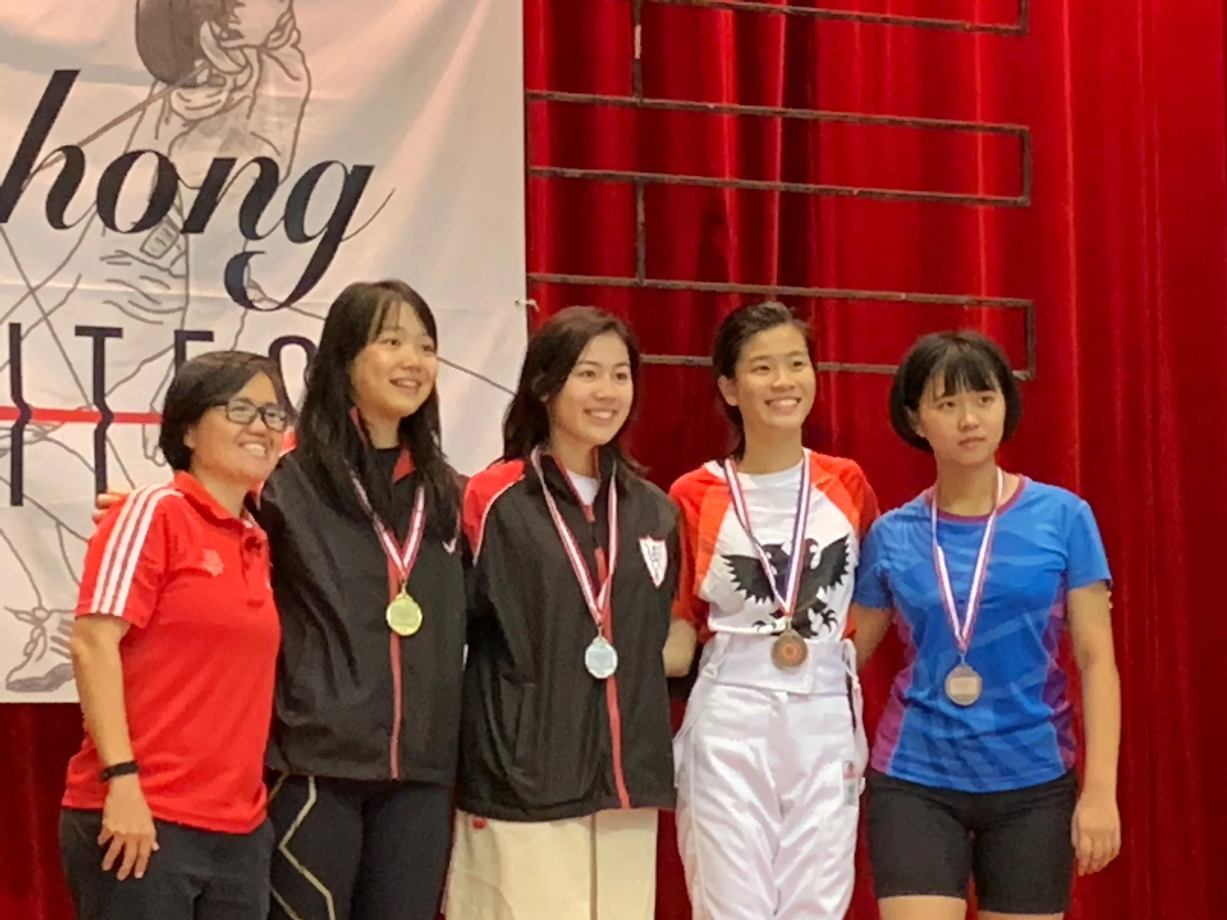 Gold, Silver and Bronze in Hwa Chong Invites 2019