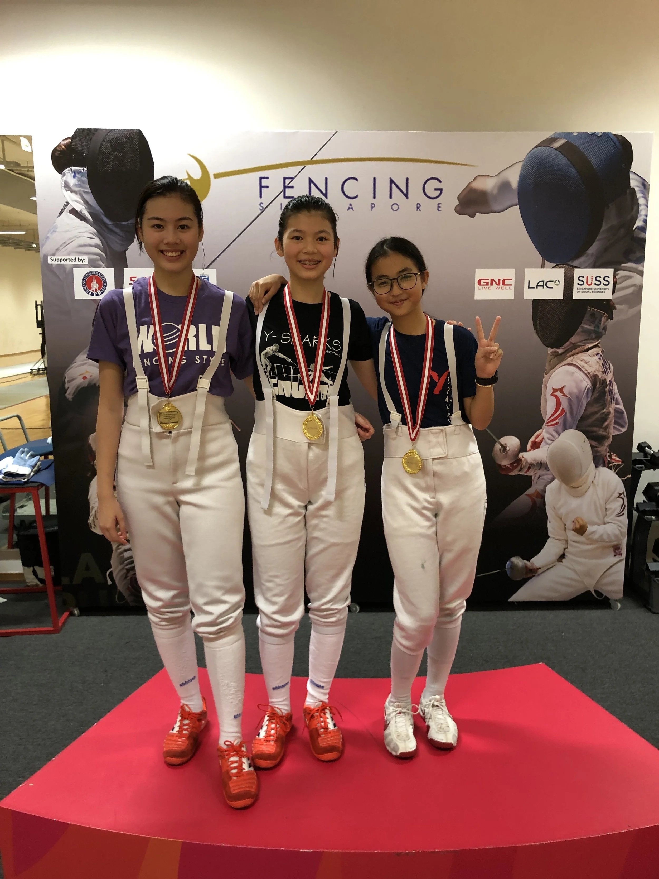 Gold and Bronze in Singapore Novices 2019