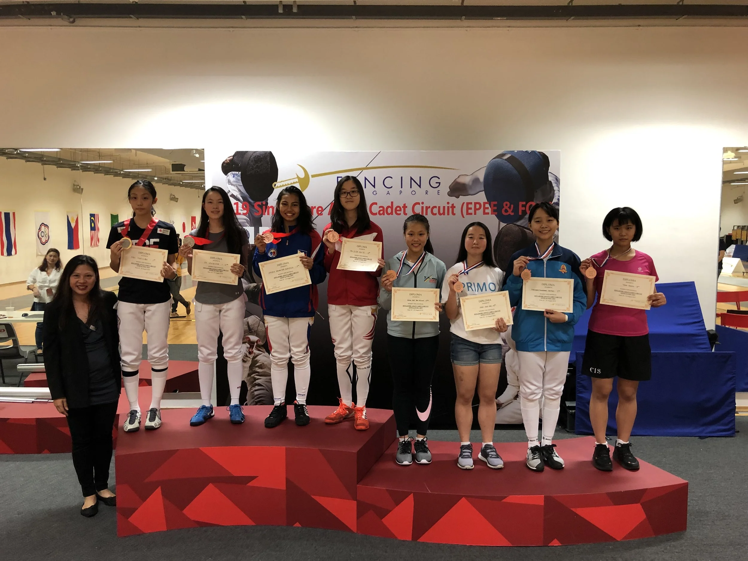 Bronze in Singapore Asian Cadet Circuit 2019