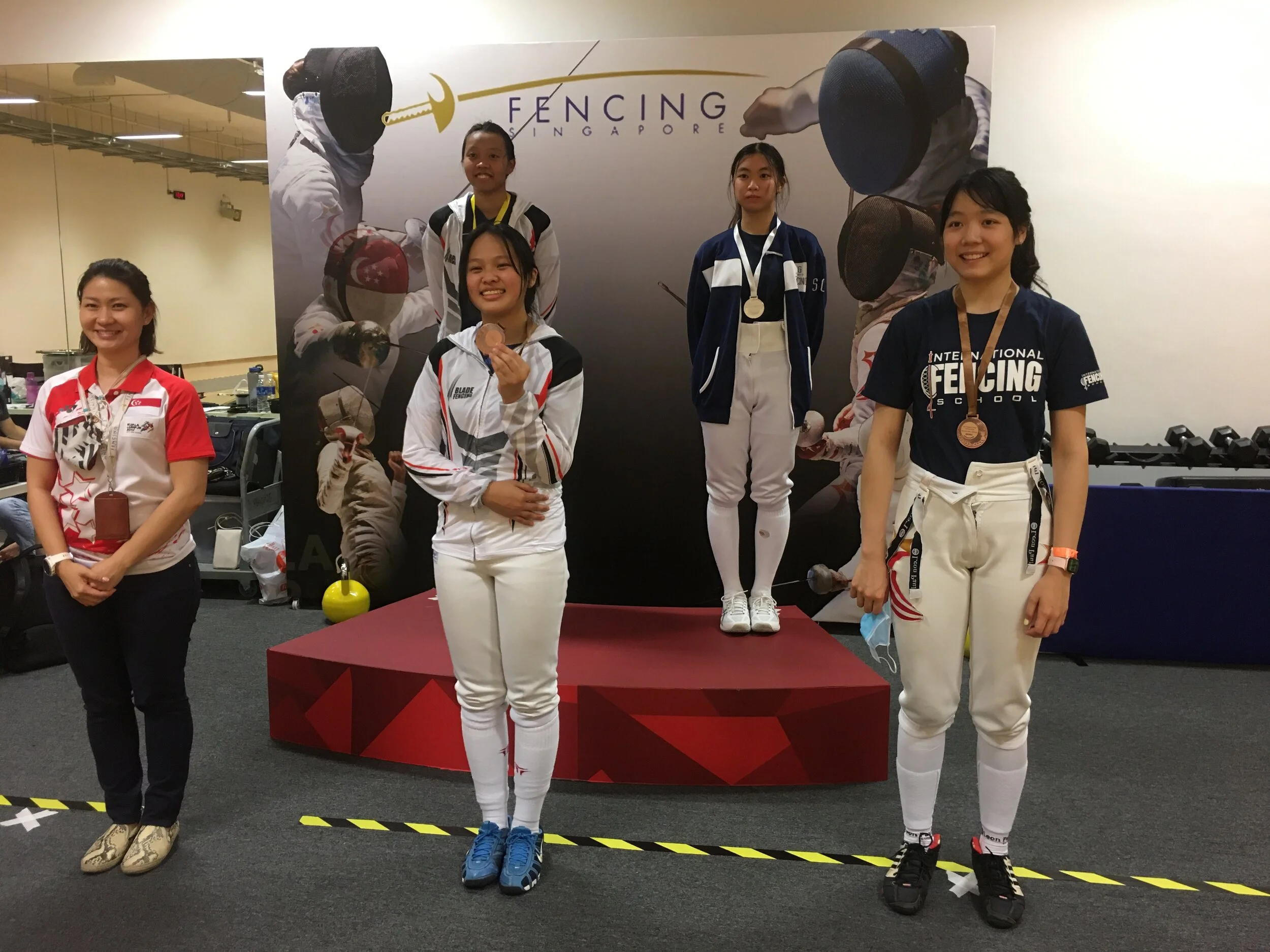 Bronze in Singapore Senior Championships 2021