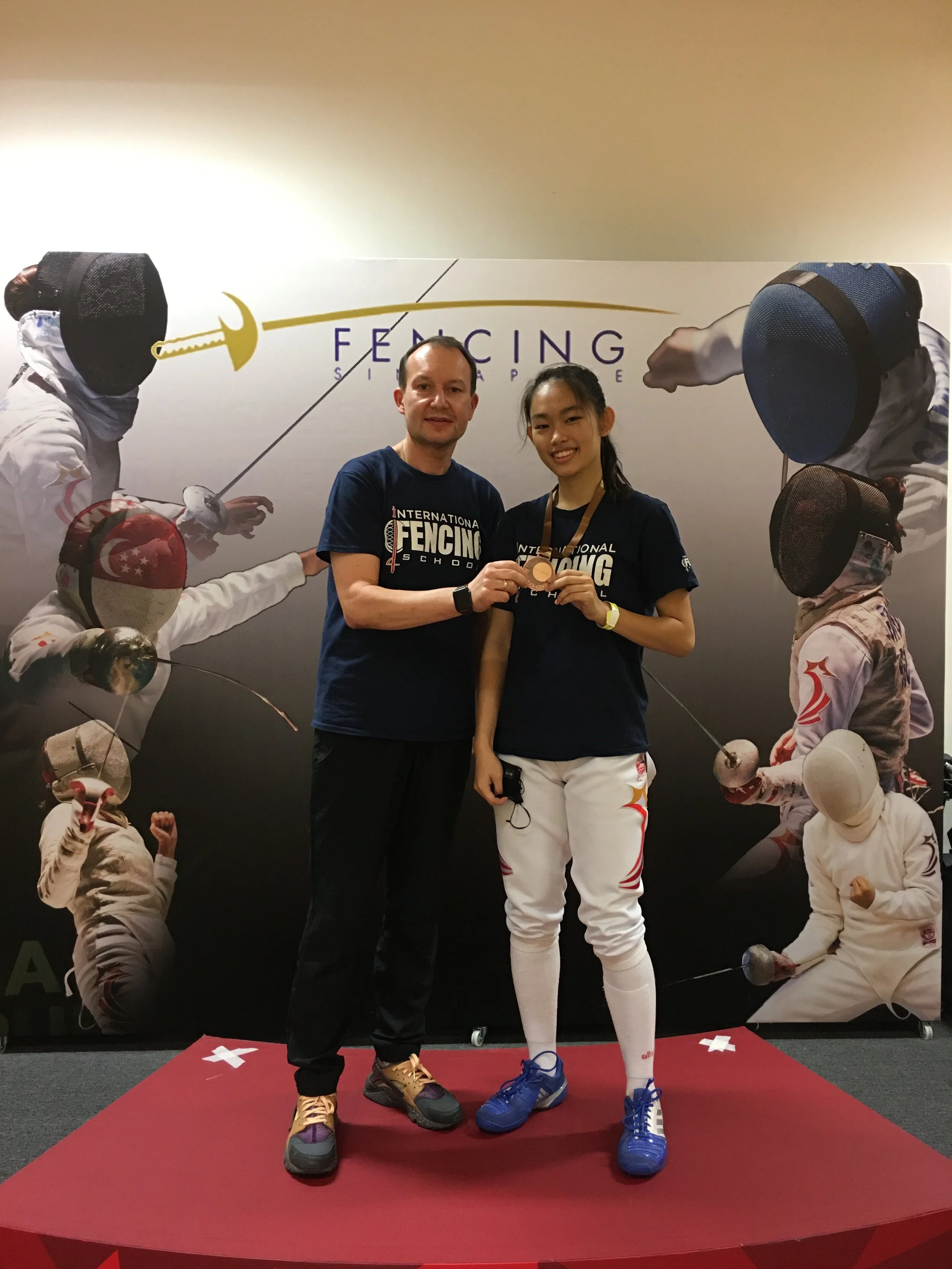 Bronze in Singapore Senior Tournament 2021