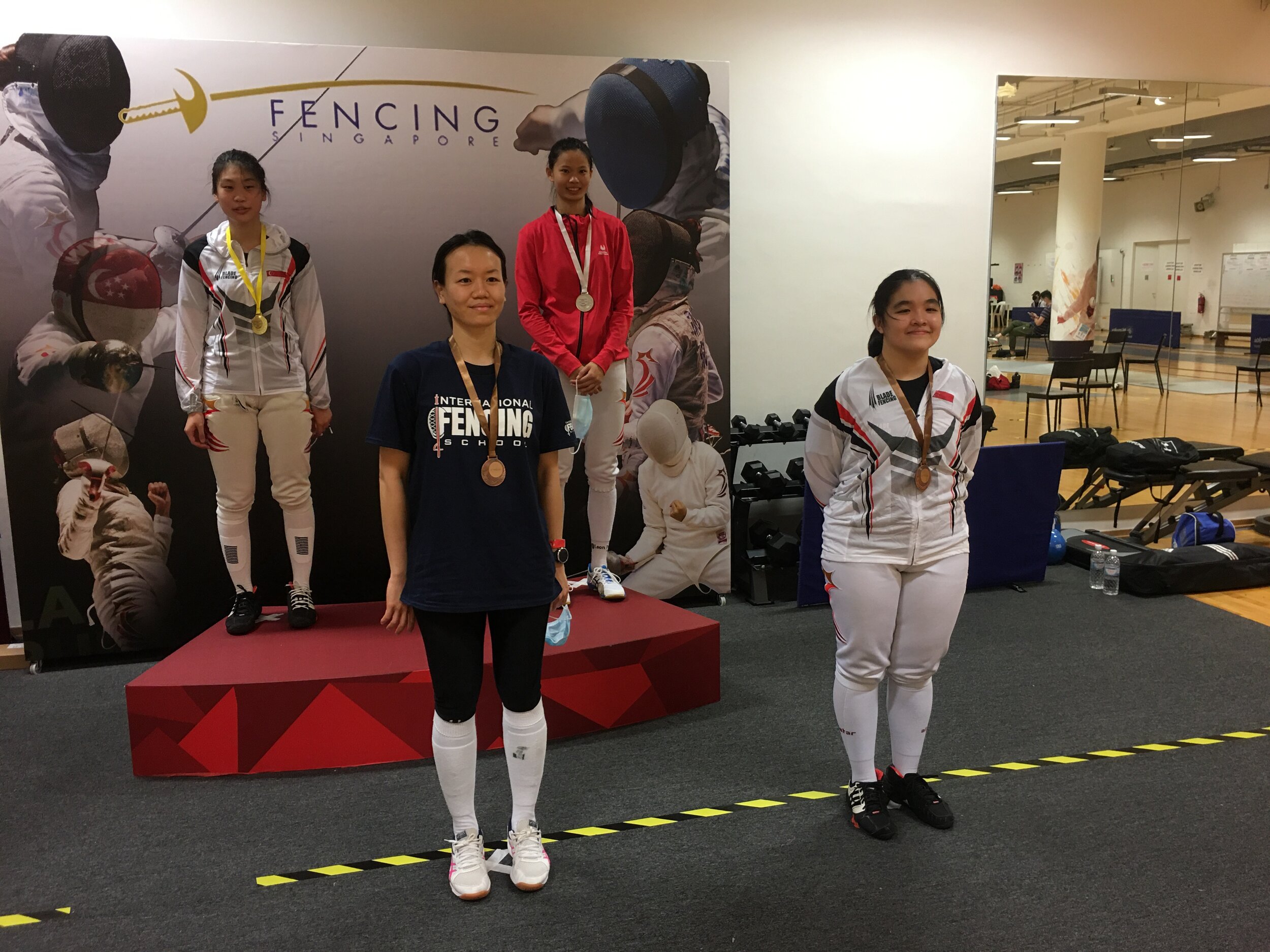 Silver and Bronze in Singapore Senior Nationals 2020