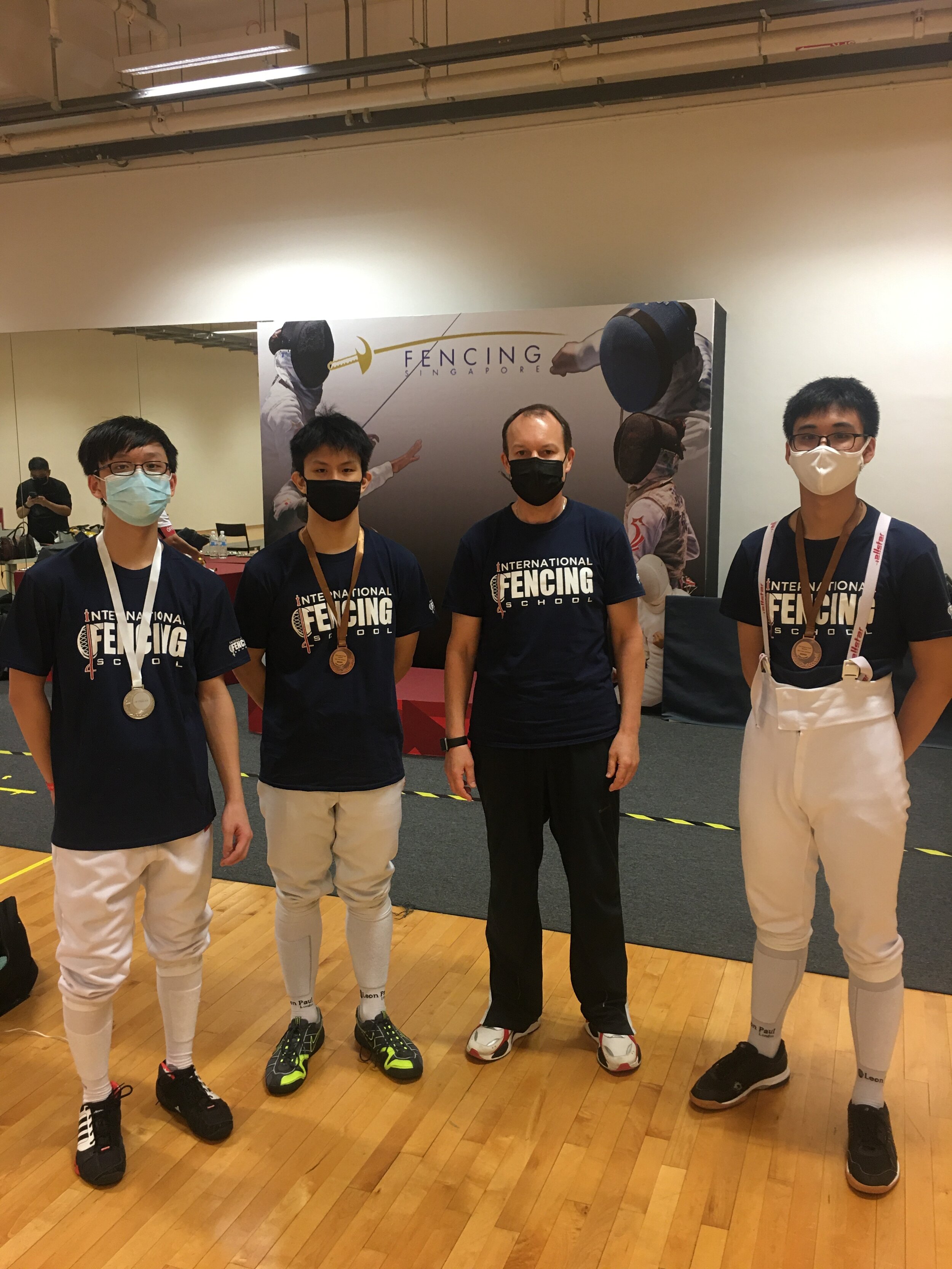 Silver and Bronze in Singapore Cadet Nationals 2020