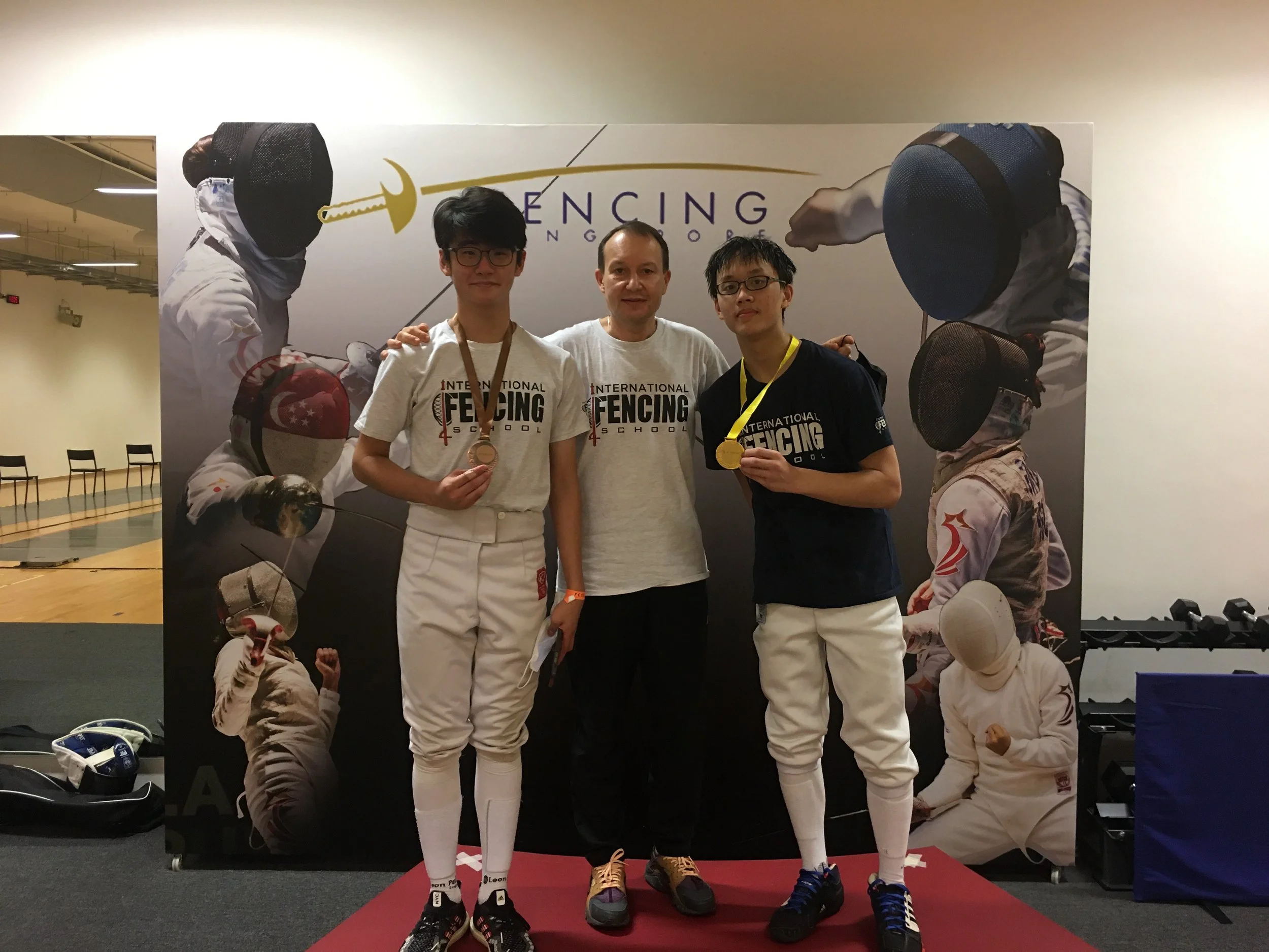 Gold and Bronze in Singapore Cadet Nationals 2021