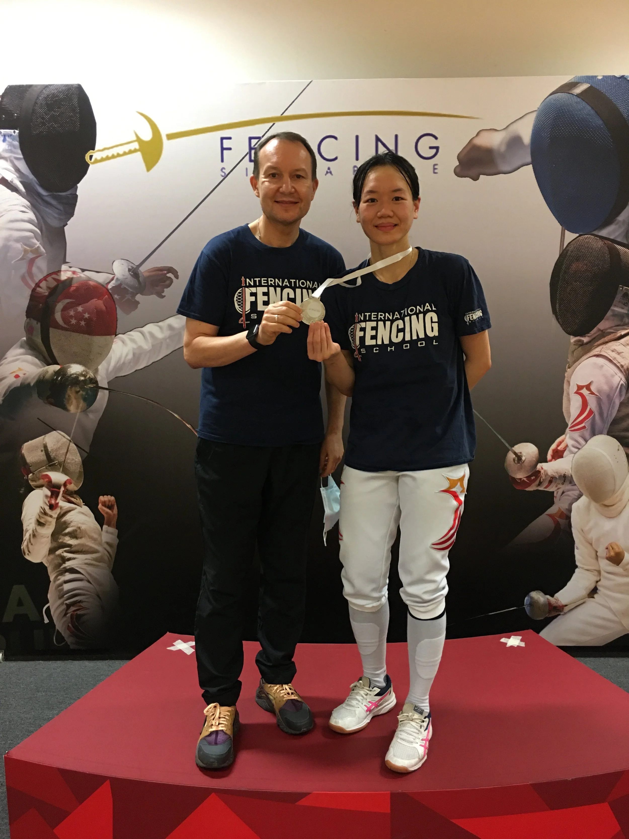 Silver in Singapore Senior Nationals 2021