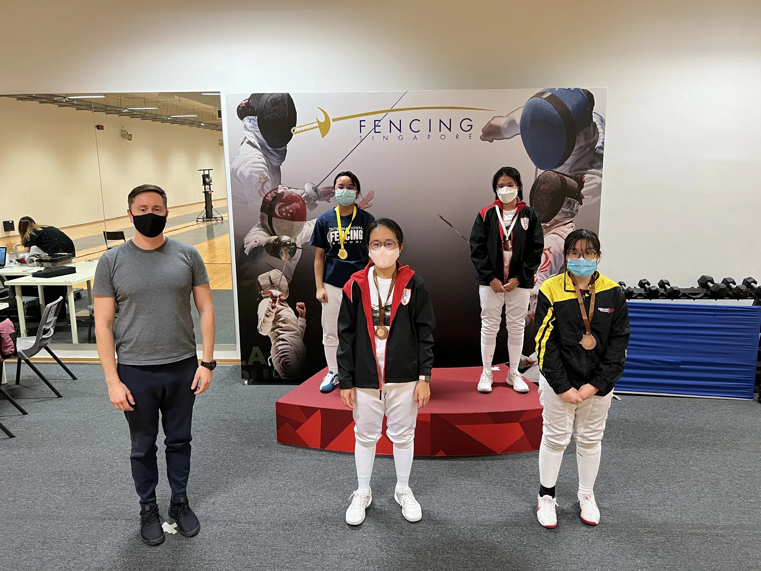 Gold and Silver in Singapore Novices Challenge (Age 17 &amp; above) 2022