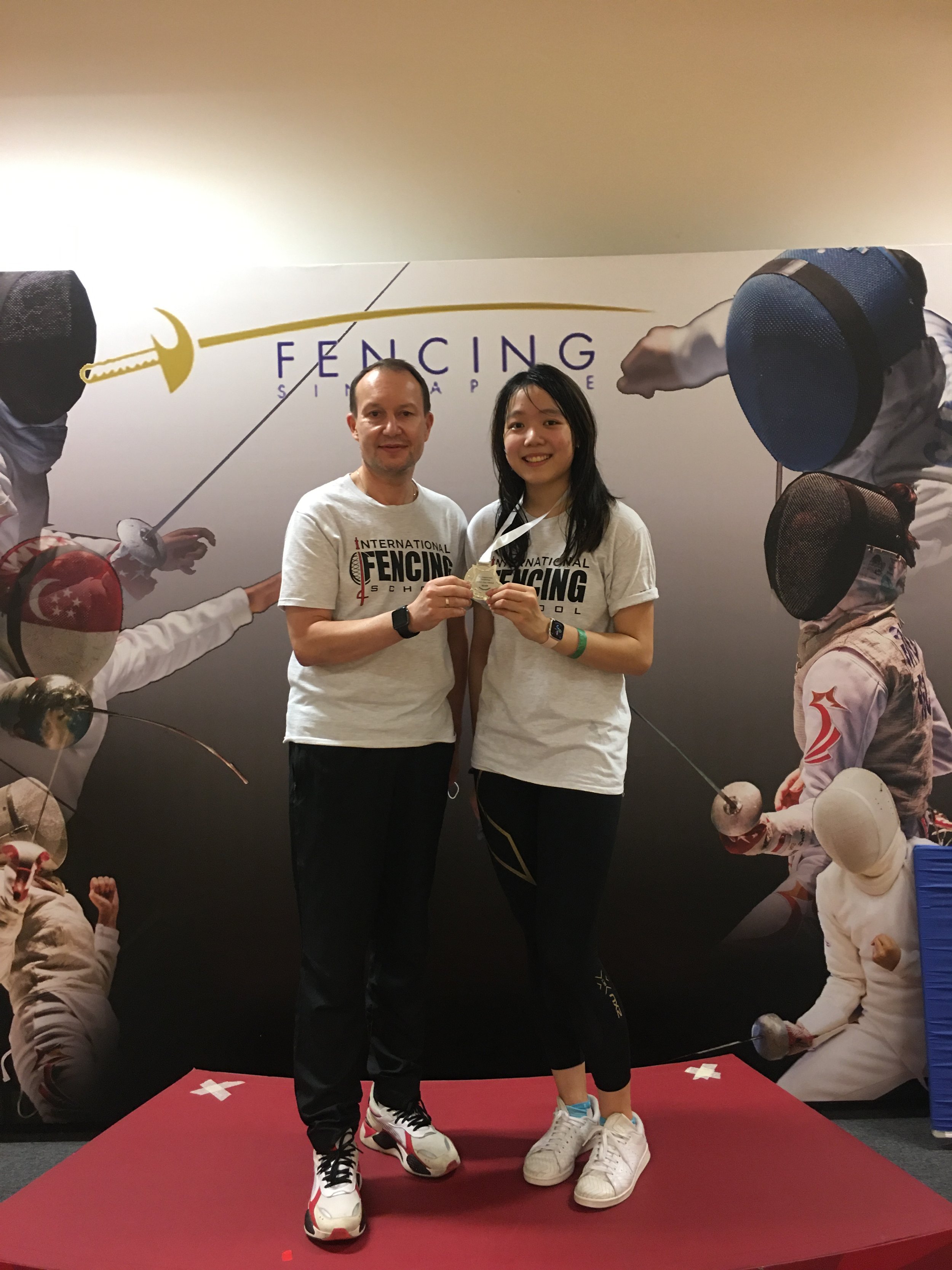 Silver and Bronze in Singapore Senior Championships 2022