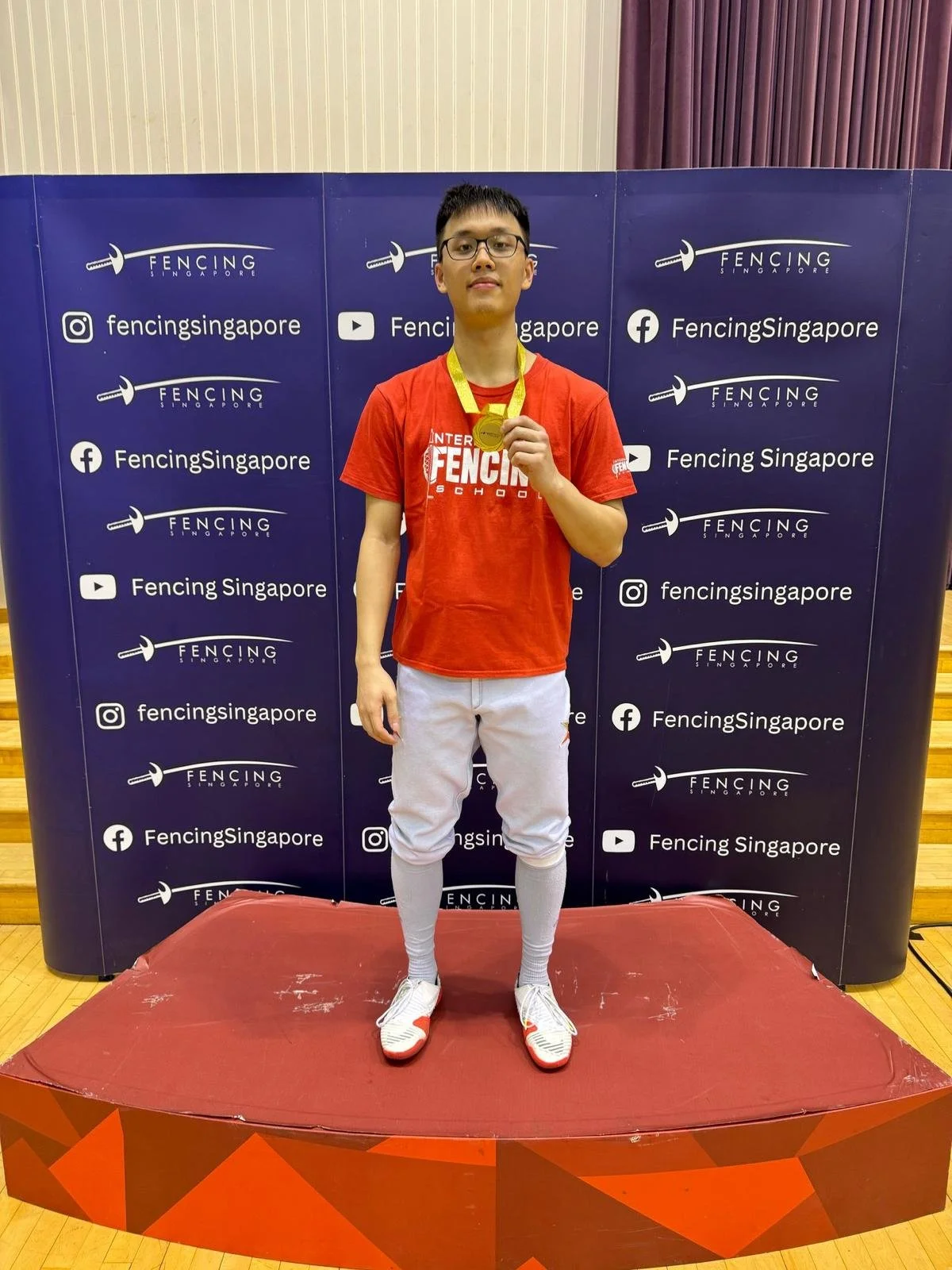 Gold and Bronze in Singapore Senior Cup 2025