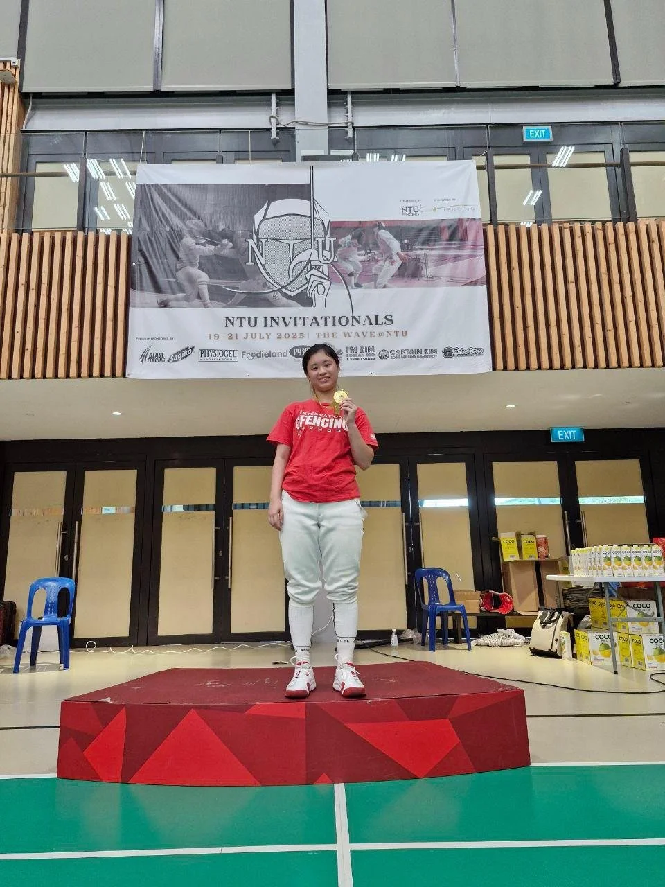 Gold in NTU Invites 2025