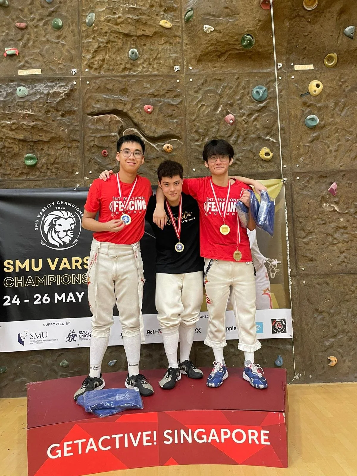 Gold, Silver and Bronze in SMU Varsity Championships 2024