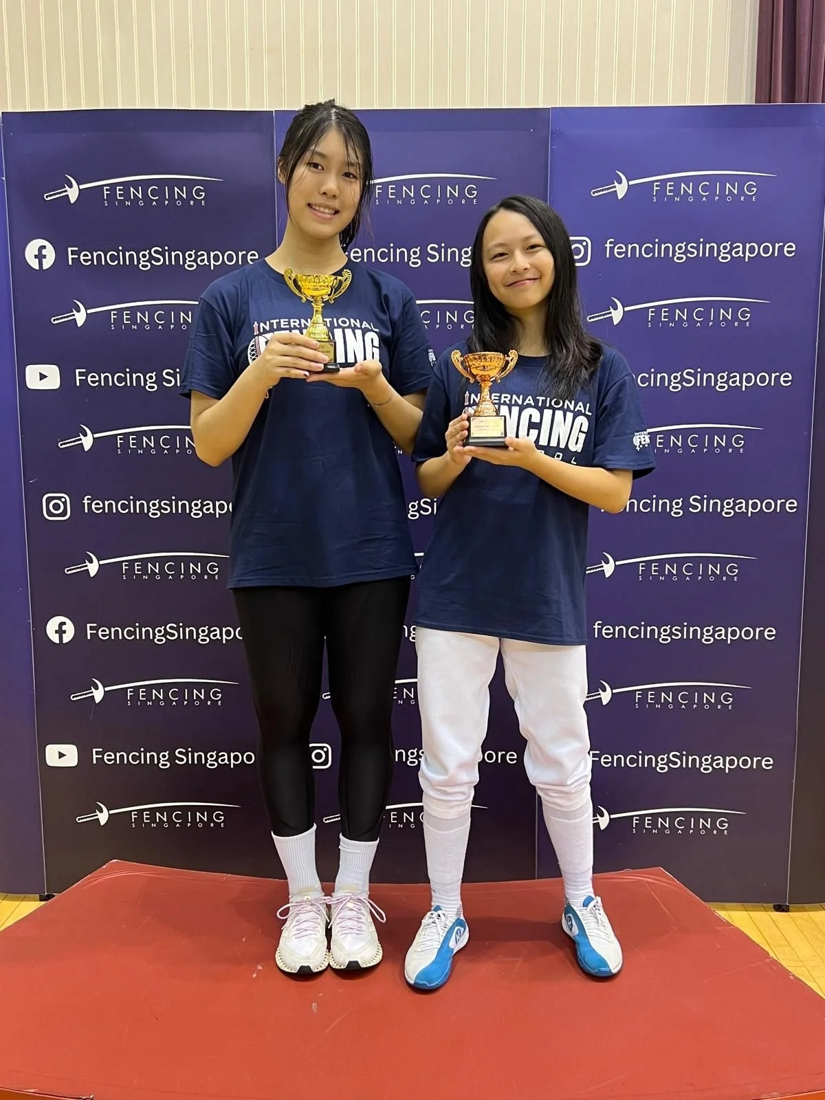 Gold and Bronze in Singapore Cadet Cup 2024