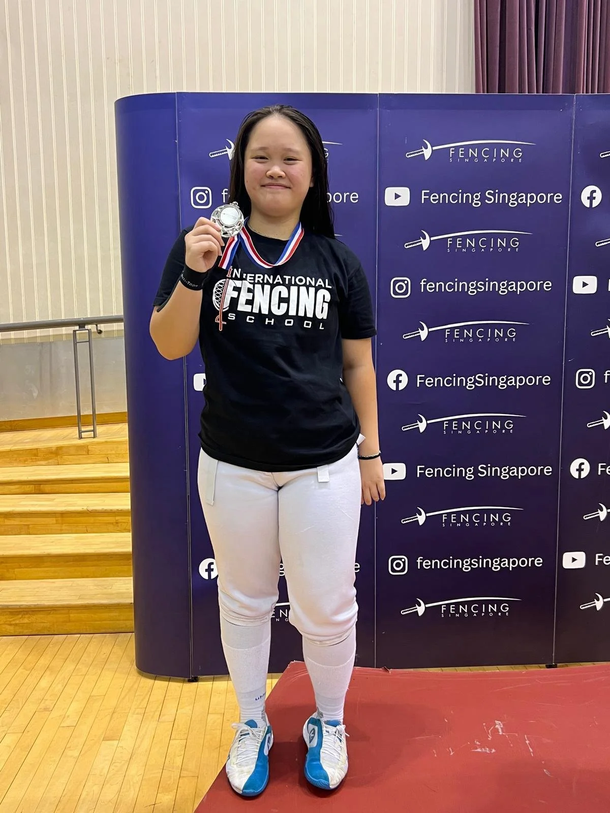 Silver in Singapore Cadet Natationals 2024.jpeg