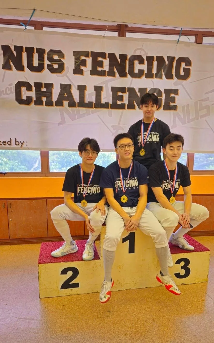 Gold and Bronze in NUS Fencing Challenge 2024
