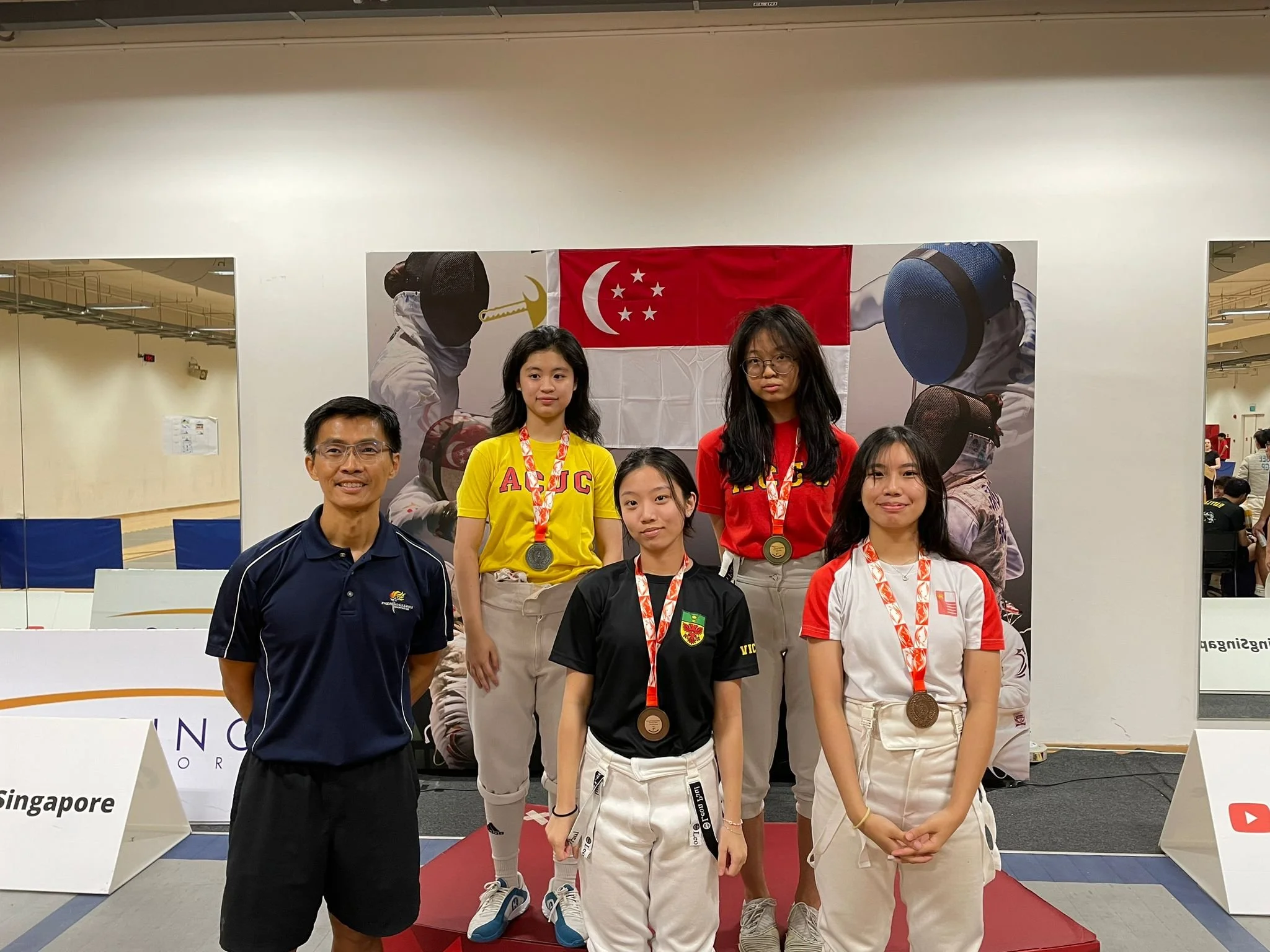 Gold, Silver and Bronze in National School Games 2023