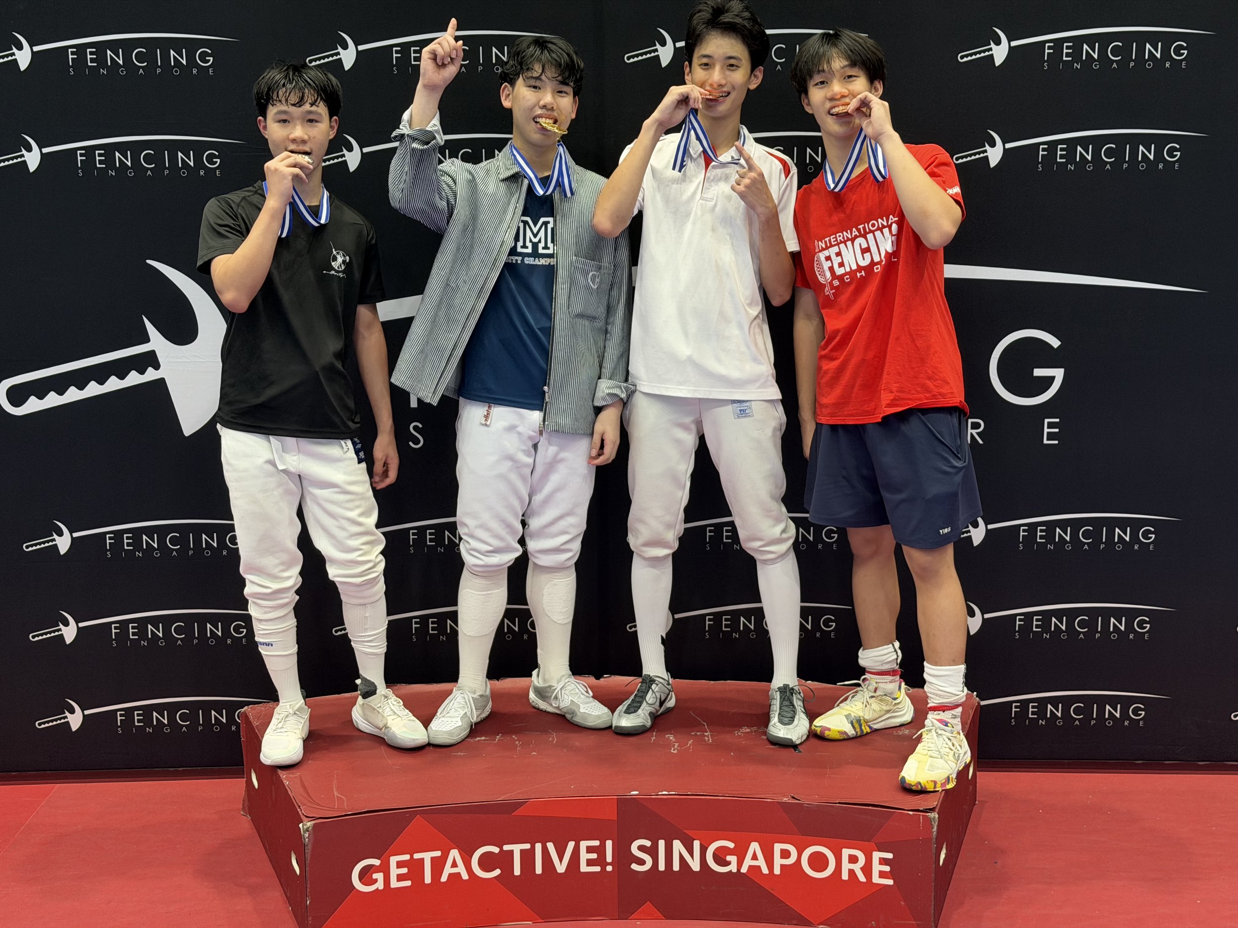 Gold, Silver and Bronze at the 2026 Singapore Novices 