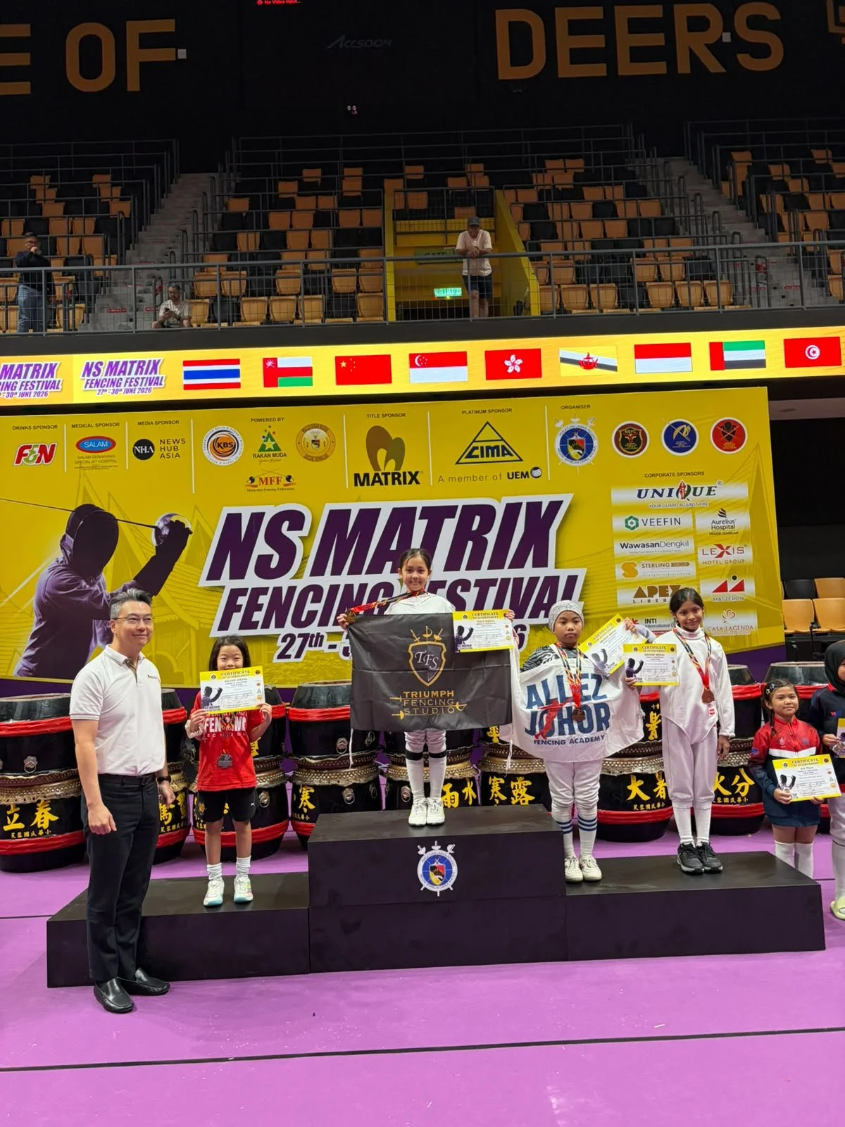 Silver in 2026 NS Matrix Fencing Festival