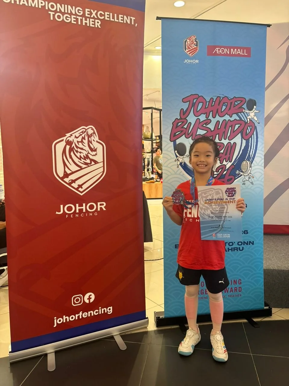 Bronze in individual U10 girl's epee JOHOR BUSHIDO MIRAI 2026.jpg
