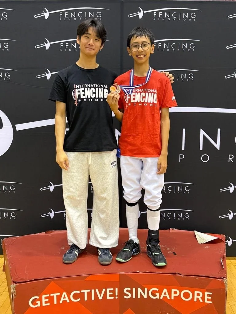 Bronze in individual Men's epee 2026 Cadet Trials 2 .jpeg