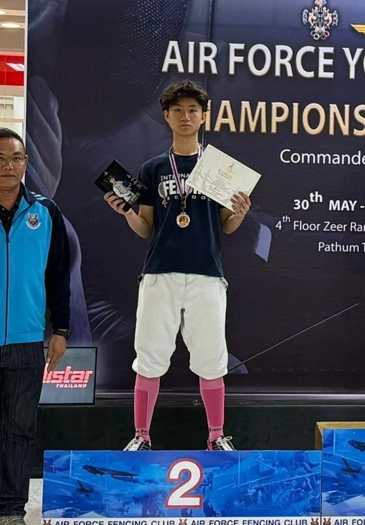 Silver in 2026 Air Force Youth Fencing Championship 