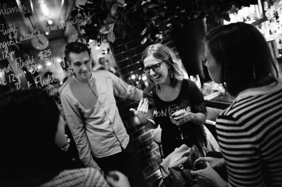 (Harry of Dutton and James / Courtney of Love + Brain Films) 