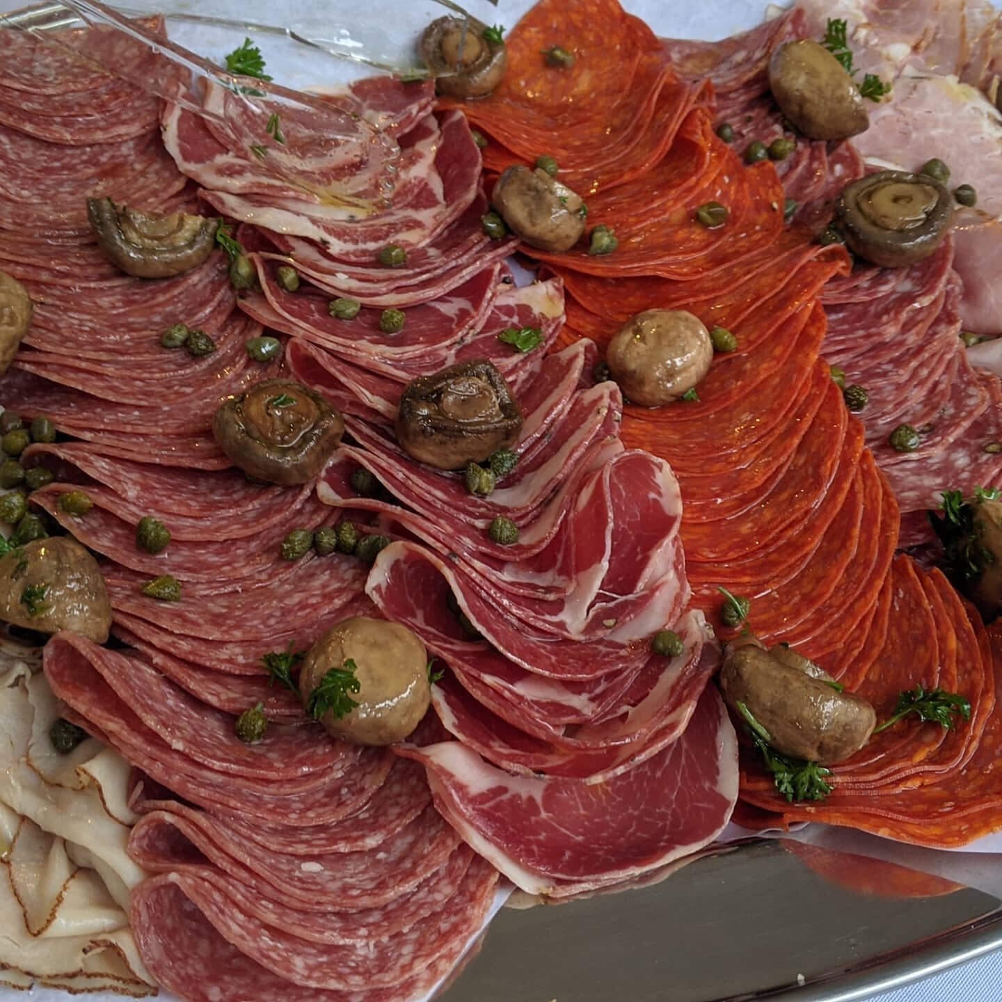 Rehearsal Dinner antipasto buffet!  Our wood fired oven is key to so much of our service. 

#centralpacaterer #centralpaweddings #pizzawedding #antipasto