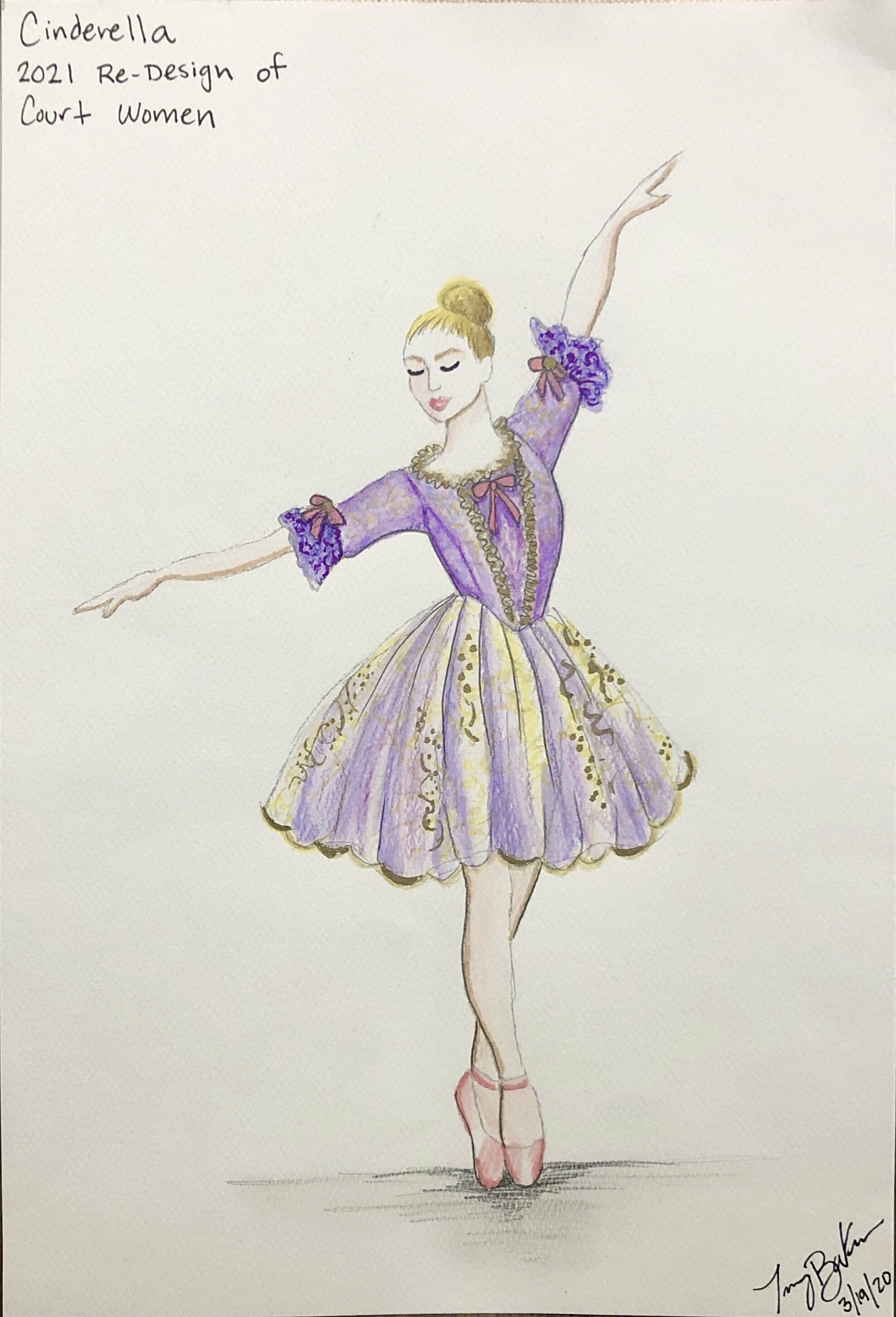 Cinderella Corp Costume Design