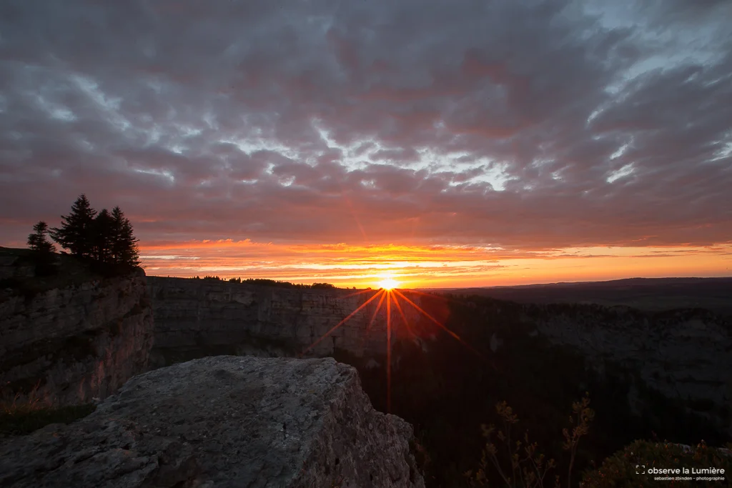 Simple coucher de soleil