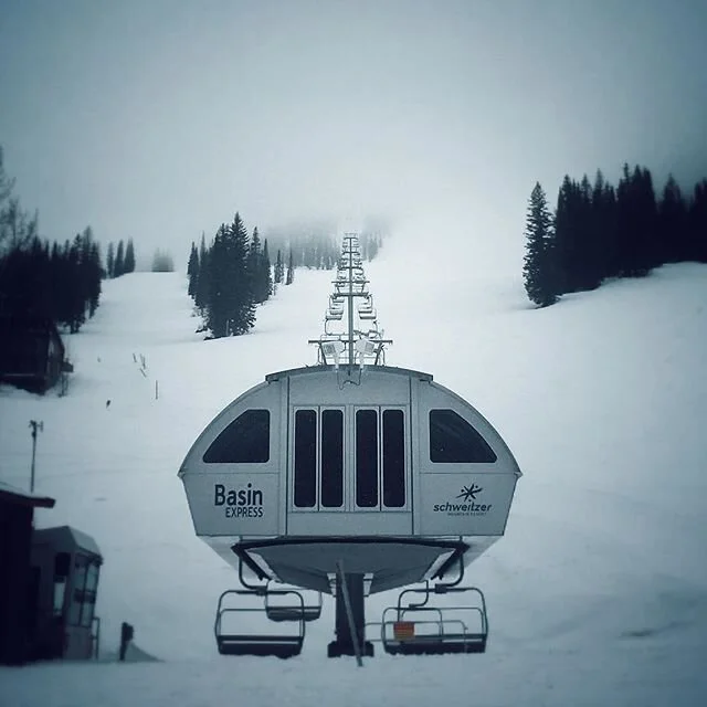 Isolated. #schweitzermountain #snow #snowboarding #nolift #winter #northidaho #schweitzerlife