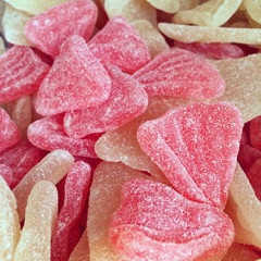 Tart Gummy Grapefruit Slices