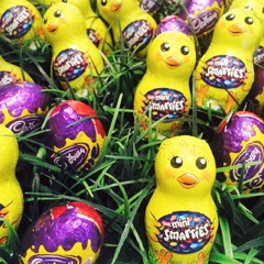 Smarties Chicks & Cadbury Eggs