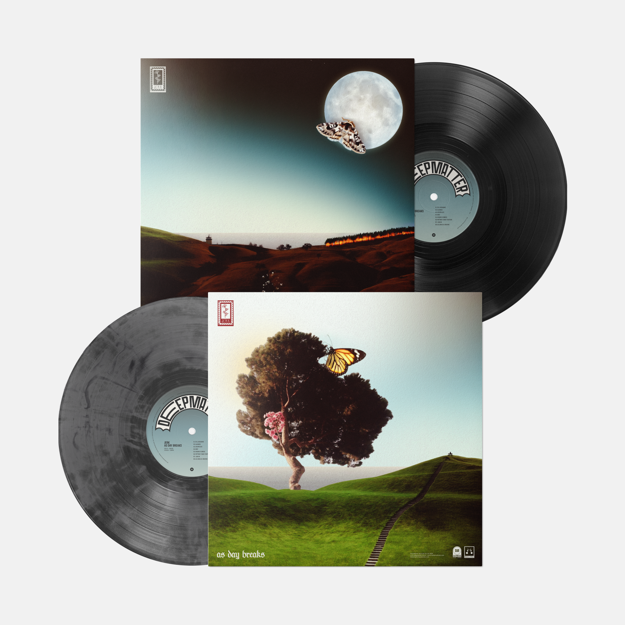 Jerk - as night falls • as day breaks - 12" Single LP Gatefold