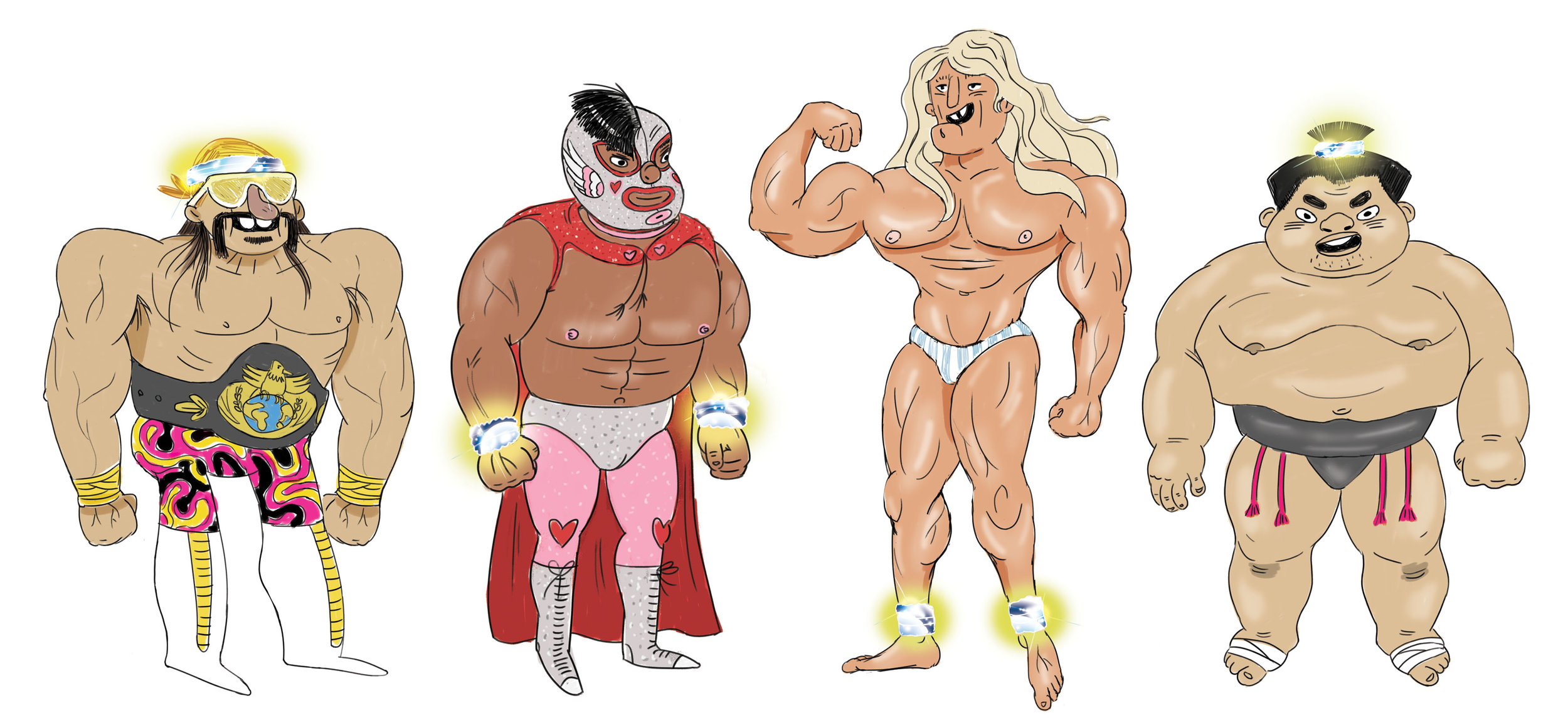 The beefcake forms