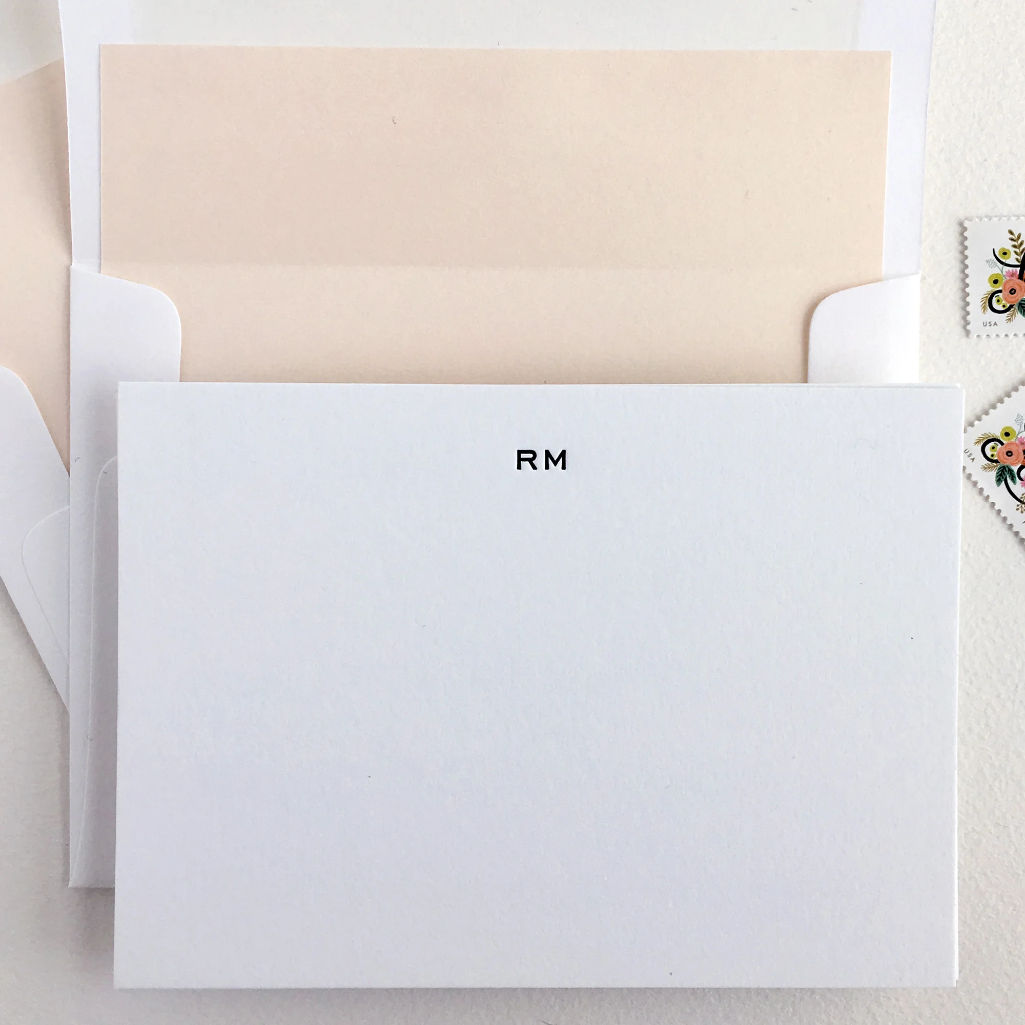 monogram stationery