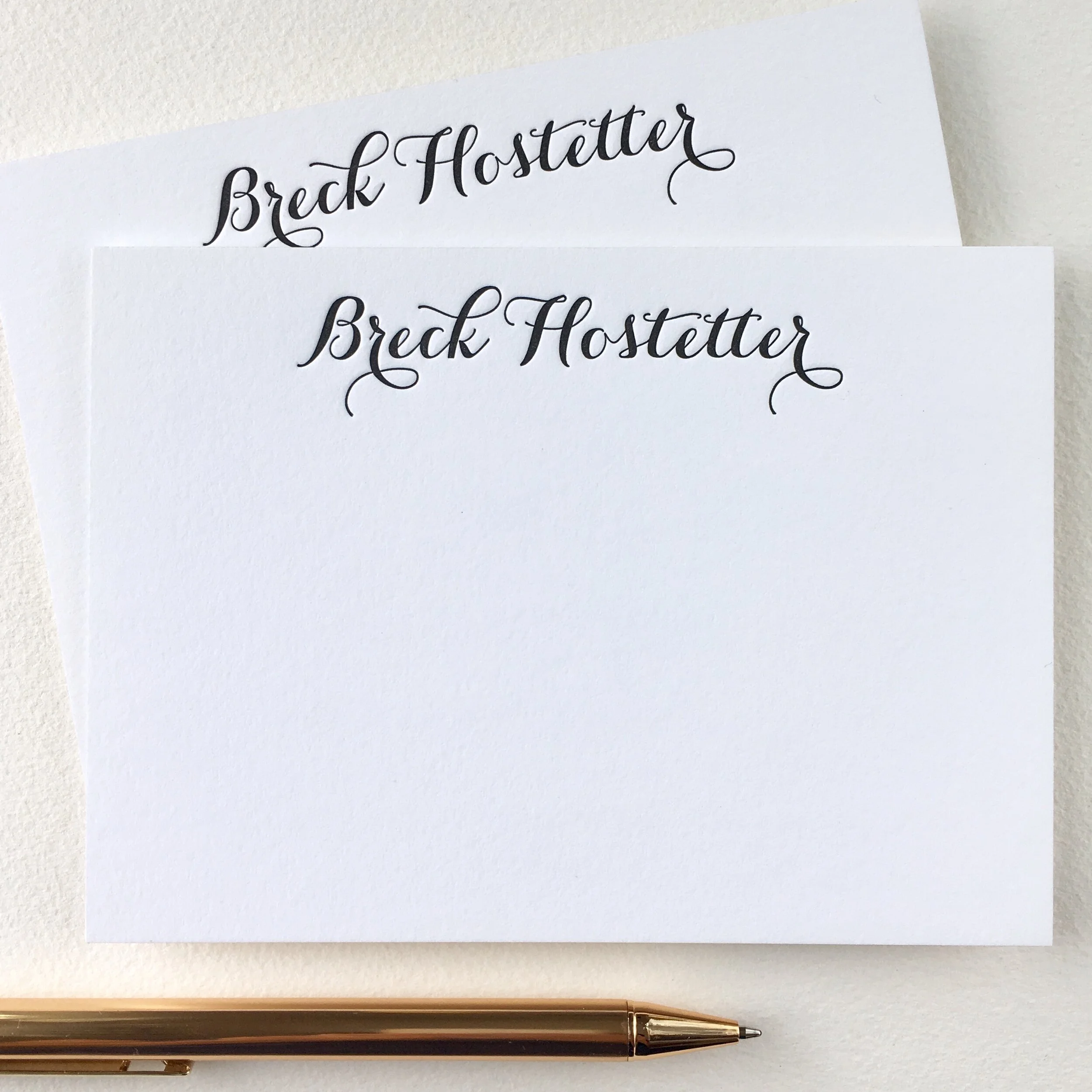 Note Cards — Sesame Letterpress + Design